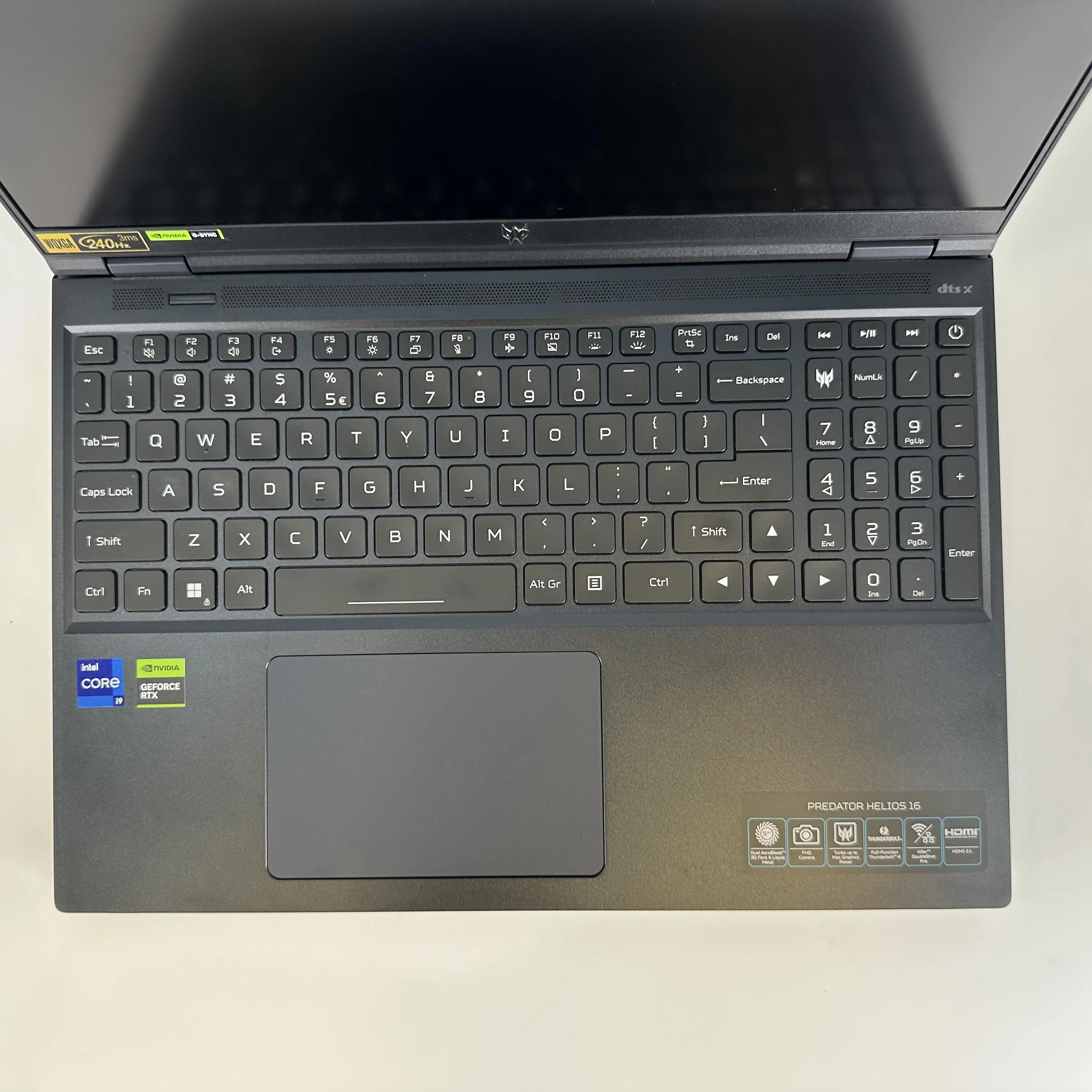 Acer Predator Helios 16 16 Black 2.2 GHz Intel Core i9 13th Gen. 32GB RAM 1TB Solid State Drive NVIDIA GeForce RTX 4080 12 GB - Image 2