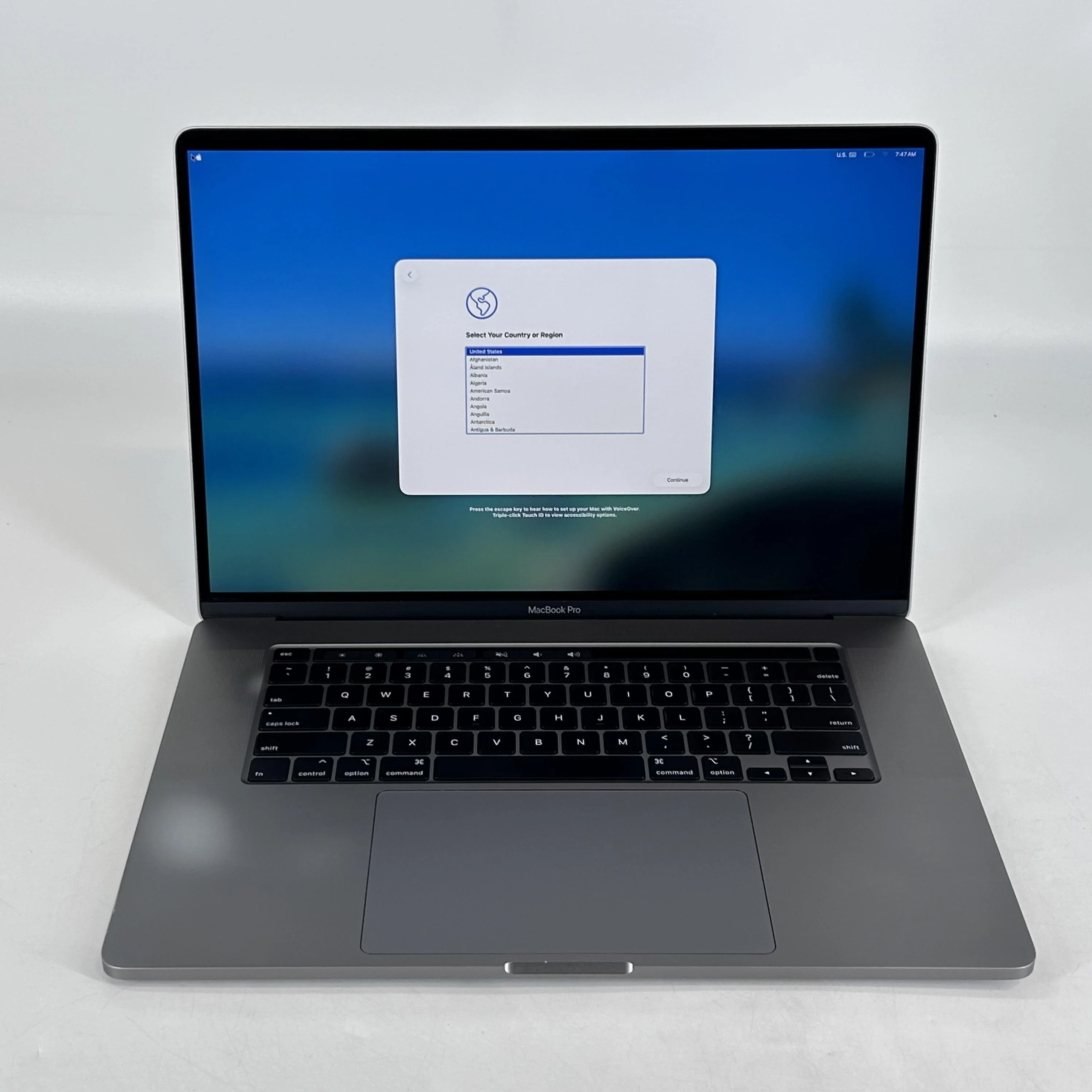 Apple MacBook Pro 16 Touch Bar 2019 Space Gray 2.3 GHz Intel Core i9 9th Gen. 32GB RAM 1TB Solid State Drive AMD Radeon Pro 5500M 8 GB - Image 12