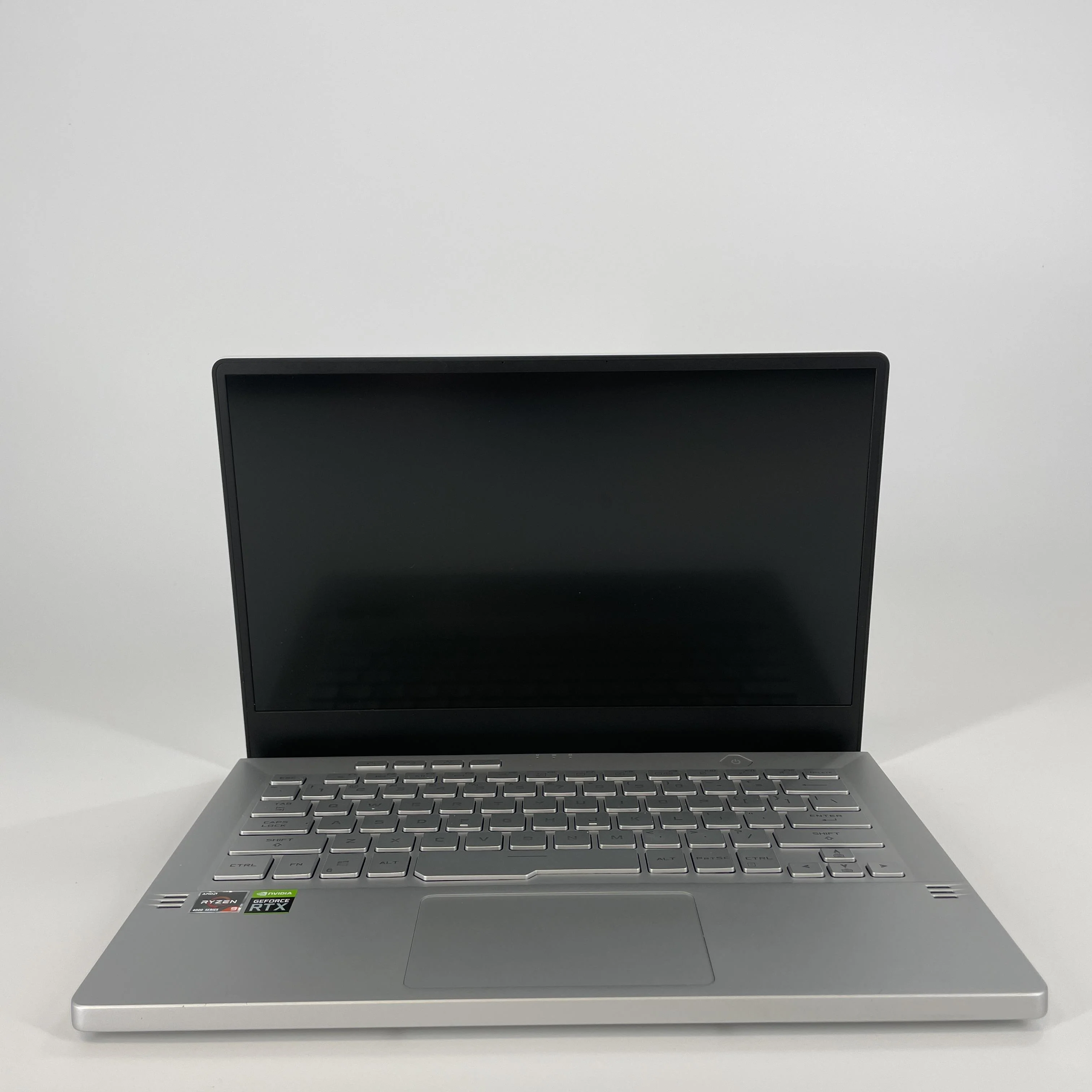 Asus ROG Zephyrus G14 GA401 14 White 3.0 GHz AMD Ryzen 9 4900HS 40GB RAM 2TB Solid State Drive NVIDIA GeForce RTX 2060 6 GB