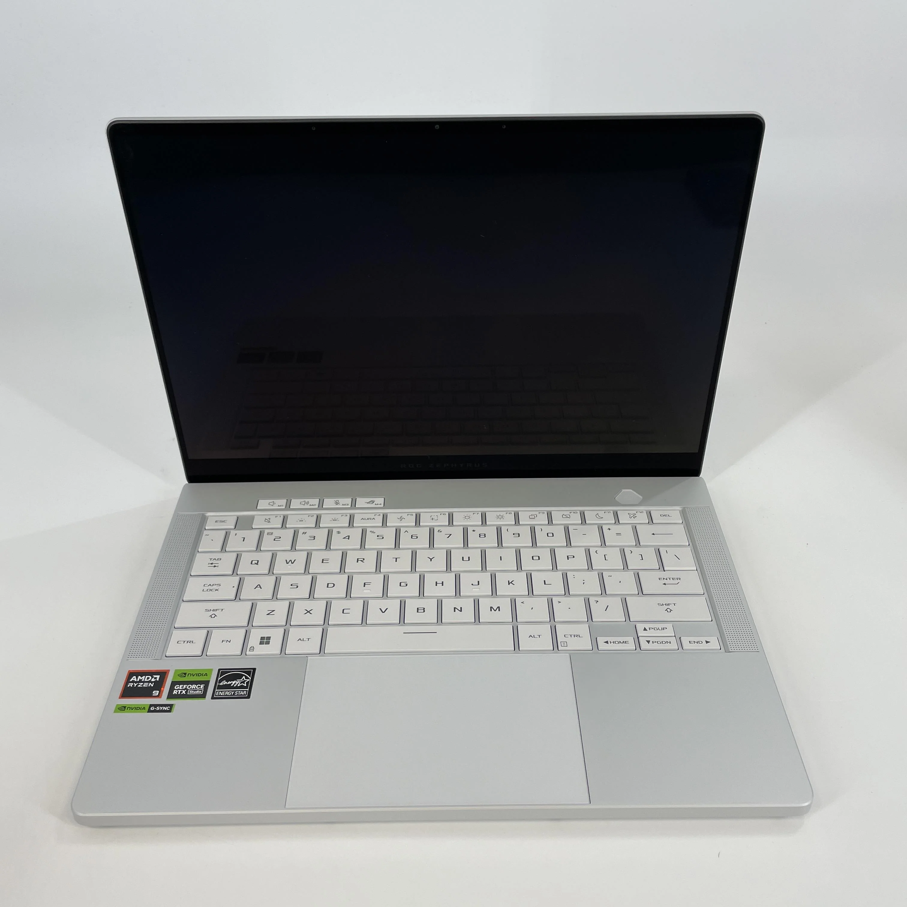 Asus ROG Zephyrus G14 GA403 14 White 4.0 GHz AMD Ryzen 9 8945HS 32GB RAM 1TB Solid State Drive NVIDIA GeForce RTX 4070 8 GB