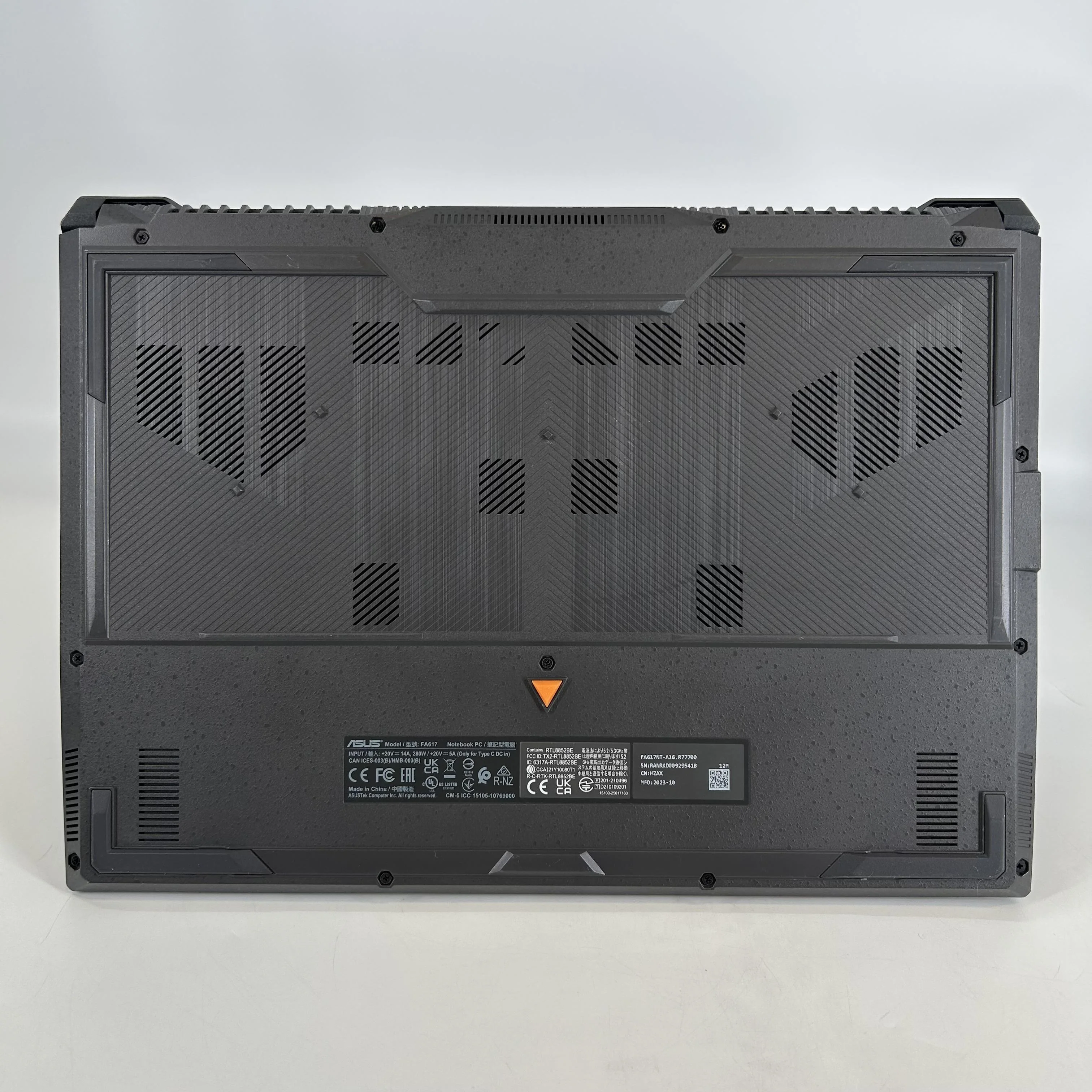 Asus TUF A16 16 Black 3.2 GHz AMD Ryzen 7 7735HS 16GB RAM 512GB Solid State Drive AMD Radeon RX 7700S 8 GB - Image 5