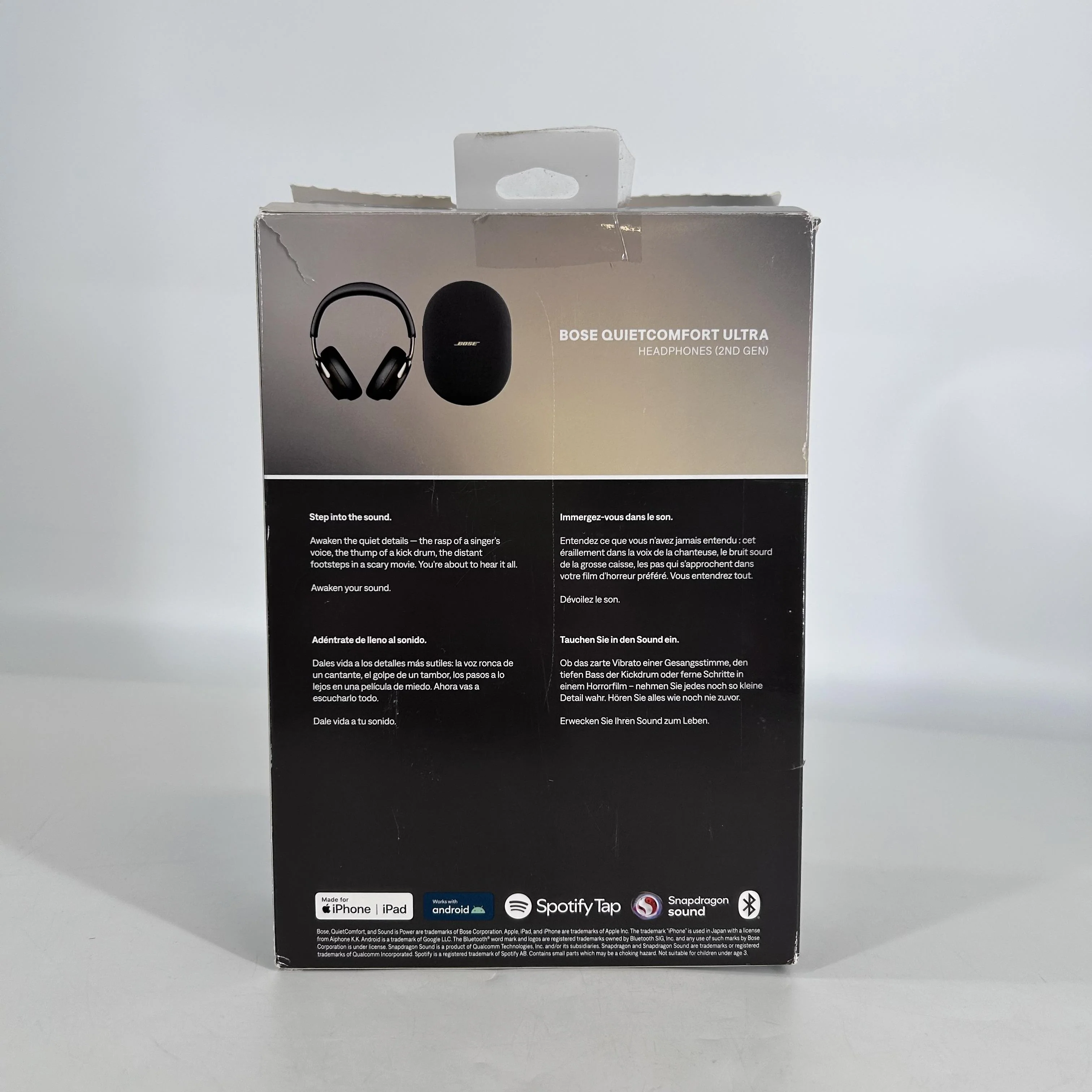 Bose QuietComfort Ultra Headphones (2nd Gen) Desert Gold - Image 12