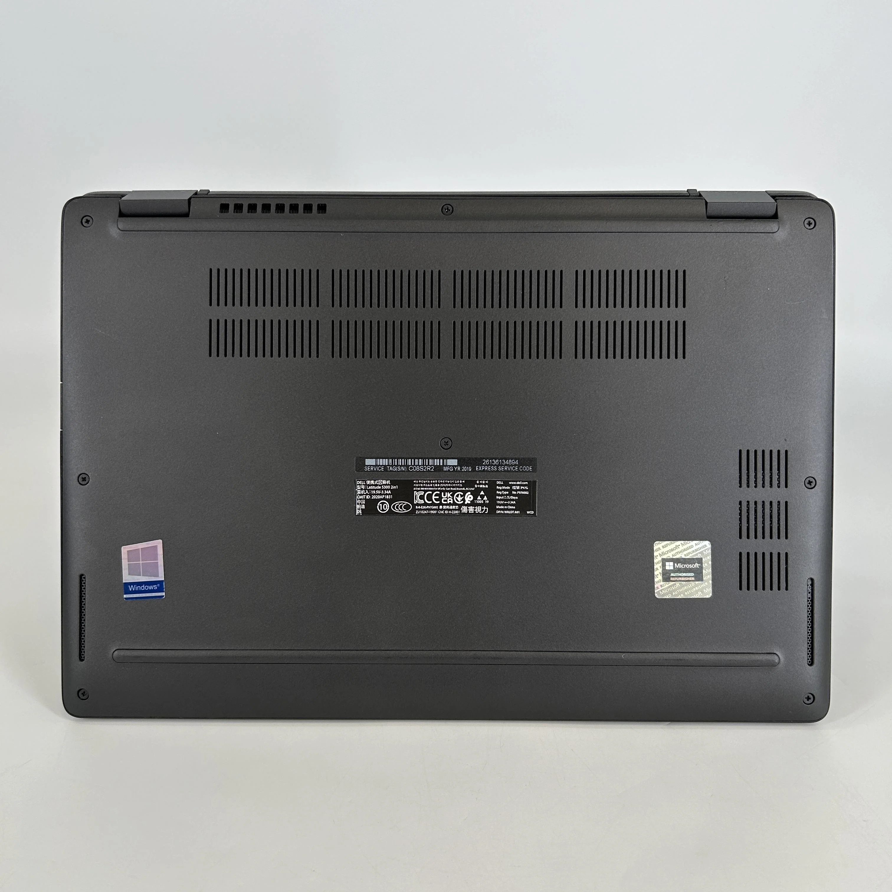 Dell Latitude 5300 (2-in-1) 13.3 Gray 1.9 GHz Intel Core i7 8th Gen. 16GB RAM 256GB Solid State Drive - Image 5
