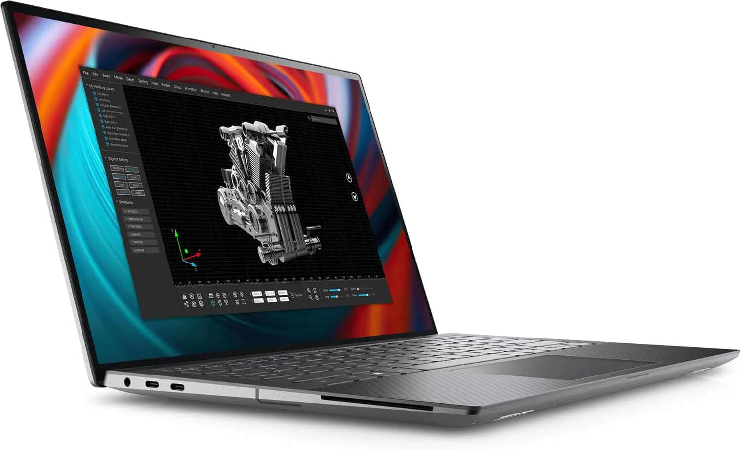 Dell Precision 5490 14 Gray 2.5 GHz Intel Core Ultra 9 64GB RAM 1TB Solid State Drive NVIDIA RTX 3000 Ada 8 GB - Image 4
