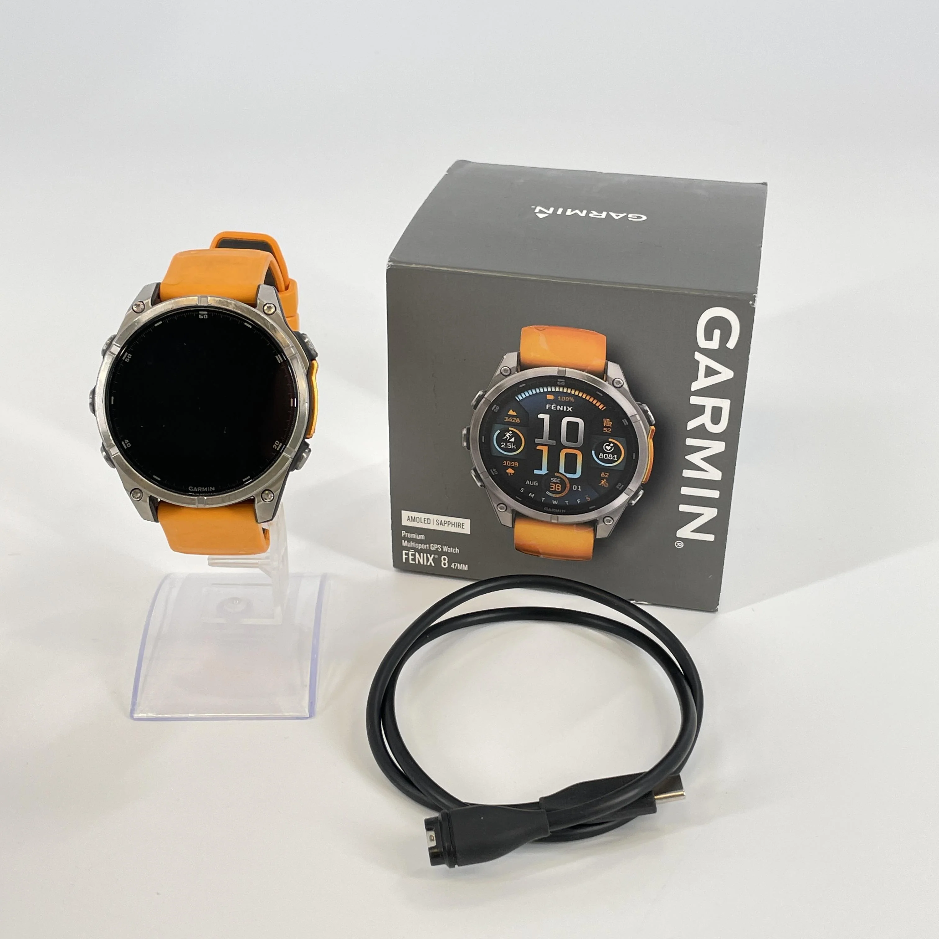 Garmin Fenix 8 AMOLED Sapphire Edition 47mm Silver GPS
