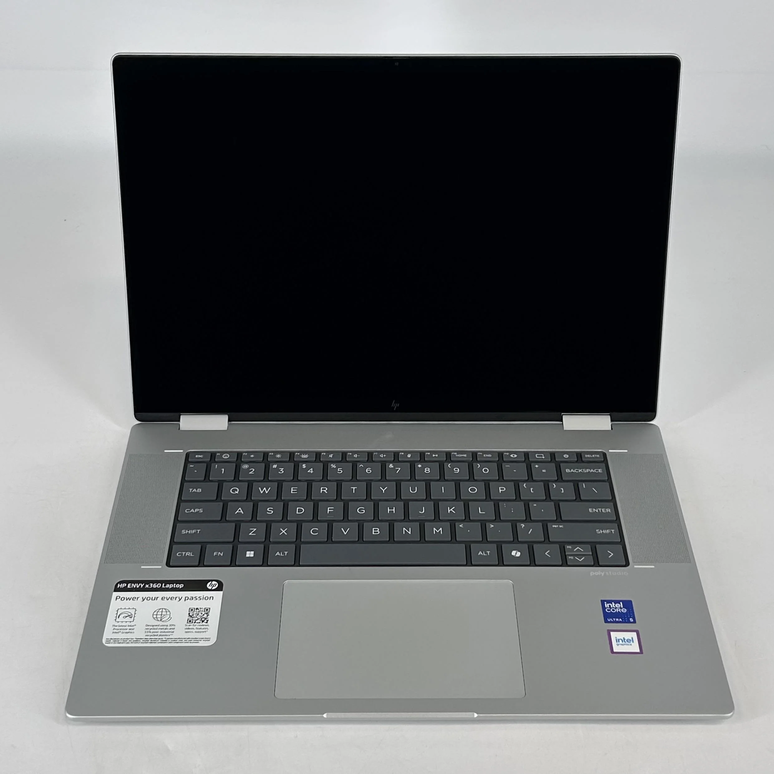 HP Envy x360 16 Silver 1.3 GHz Intel Core Ultra 5 16GB RAM 512GB Solid State Drive