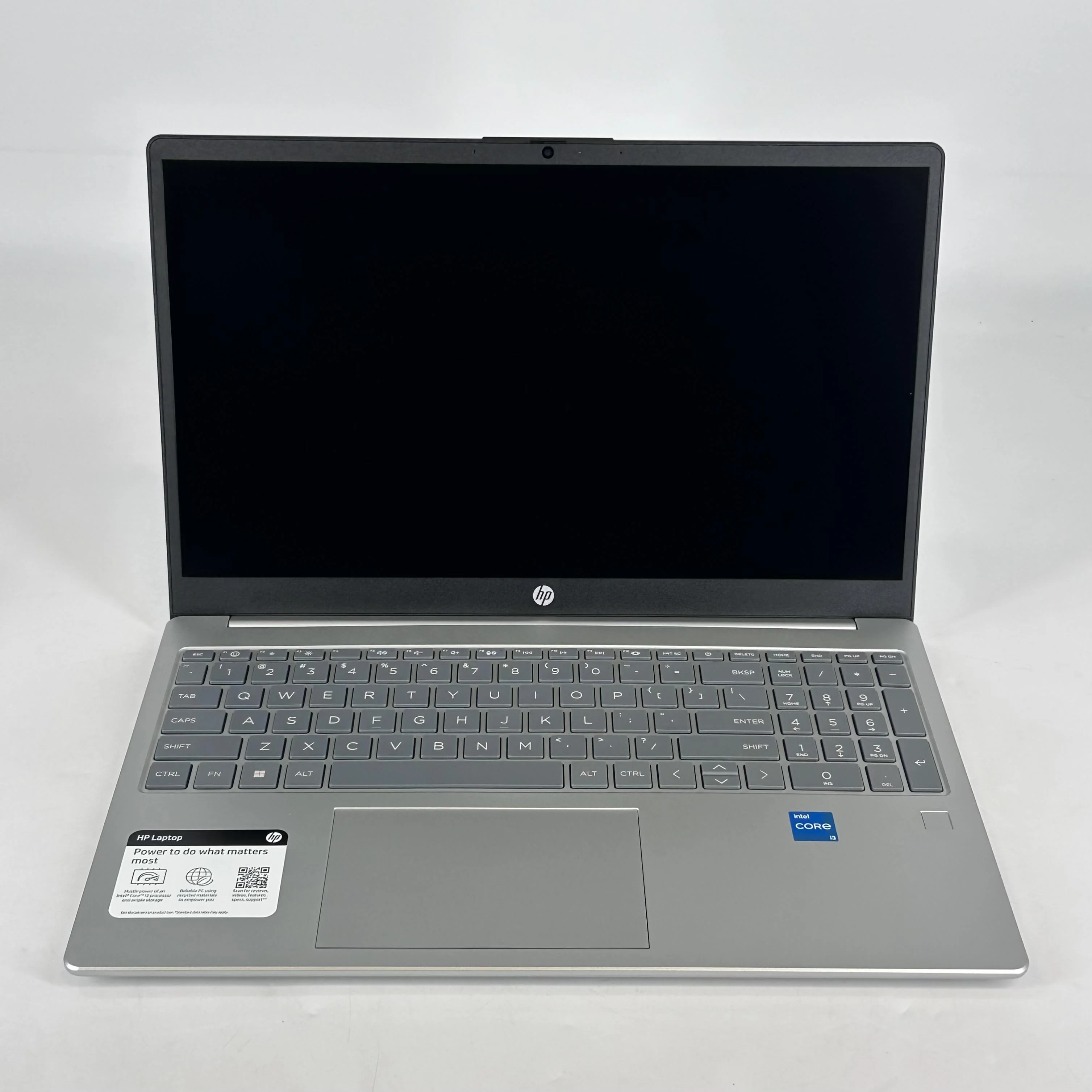 HP Notebook 15 Silver 1.8 GHz Intel Core i3 16GB RAM 512GB Solid State Drive