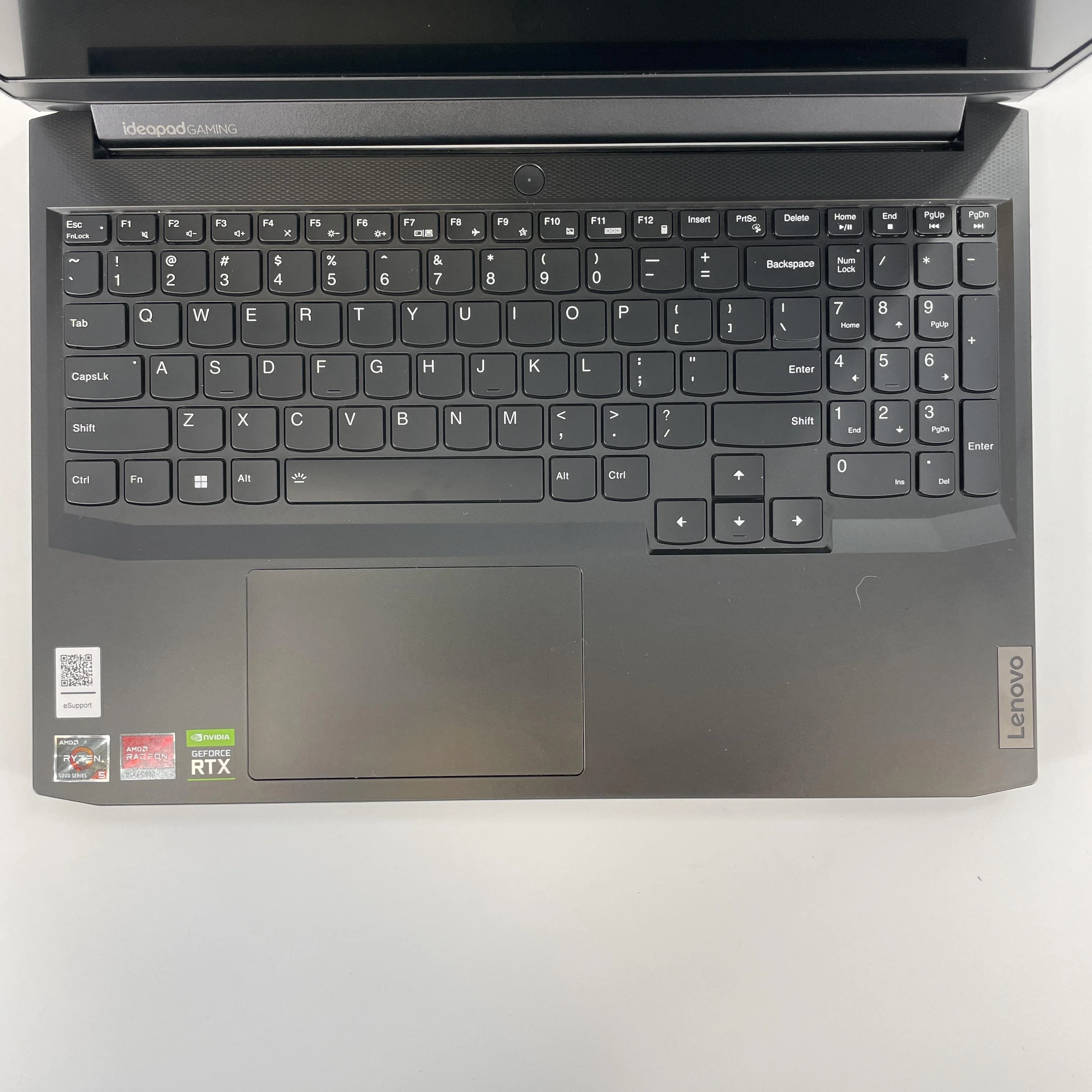Lenovo IdeaPad Gaming 3 15.6 Black 3.3 GHz AMD Ryzen 5 5600H 32GB RAM 2TB Solid State Drive NVIDIA GeForce RTX 3050 Ti 4 GB - Image 2