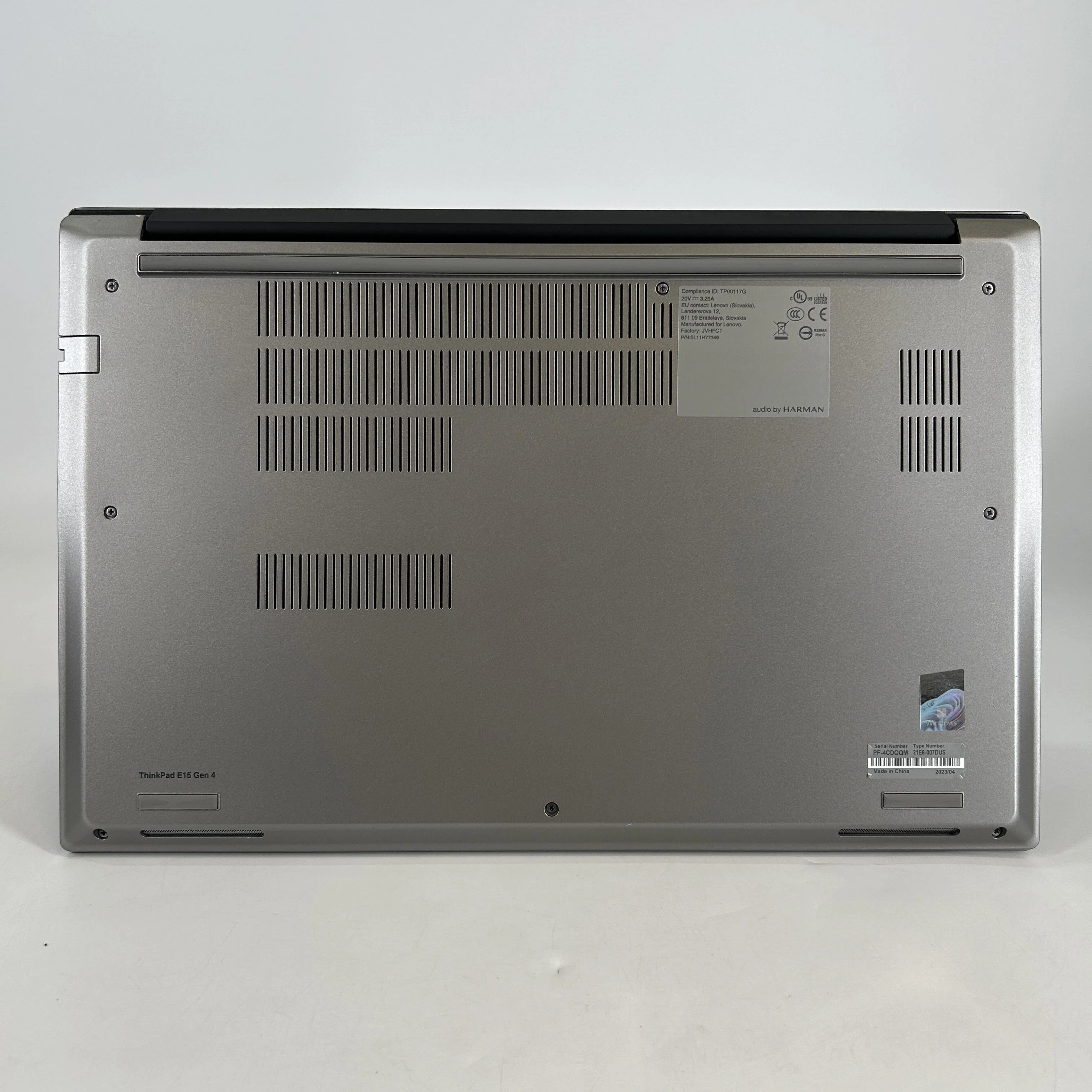 Lenovo ThinkPad E15 Gen 4 Silver 1.3 GHz Intel Core i5 12th Gen. 16GB RAM 256GB Solid State Drive - Image 5