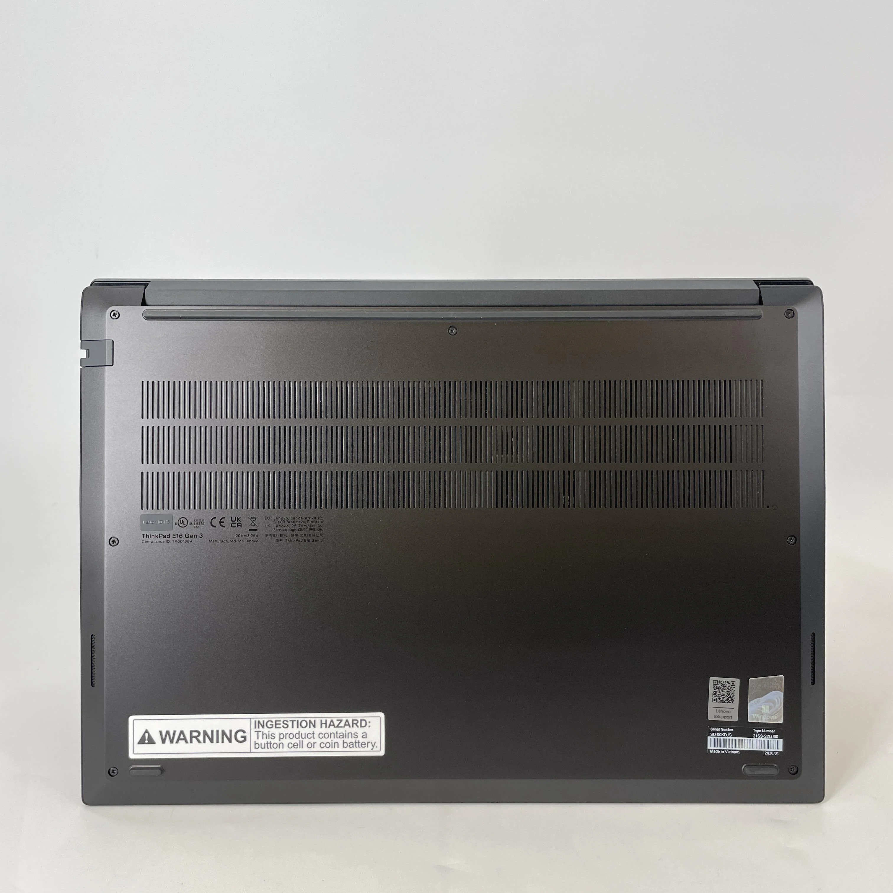 Lenovo ThinkPad E16 Gen 3 Black 2.4 GHz Intel Core Ultra 7 Series 2 32GB RAM 1TB Solid State Drive - Image 6