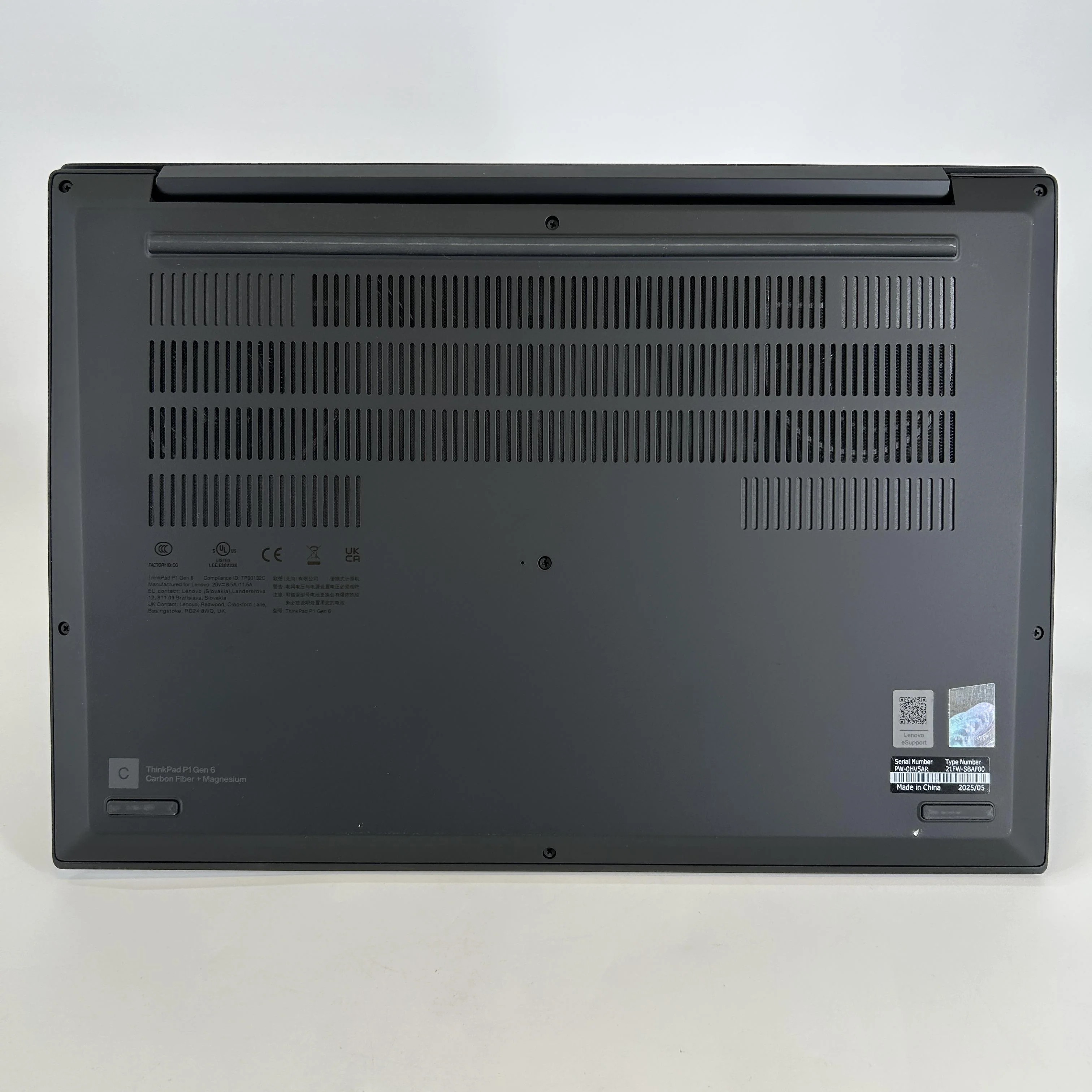 Lenovo ThinkPad P1 Gen 6 16 2023 Black 2.6 GHz Intel Core i9 13th Gen. 32GB RAM 1TB Solid State Drive NVIDIA RTX 2000 Ada 8 GB - Image 6