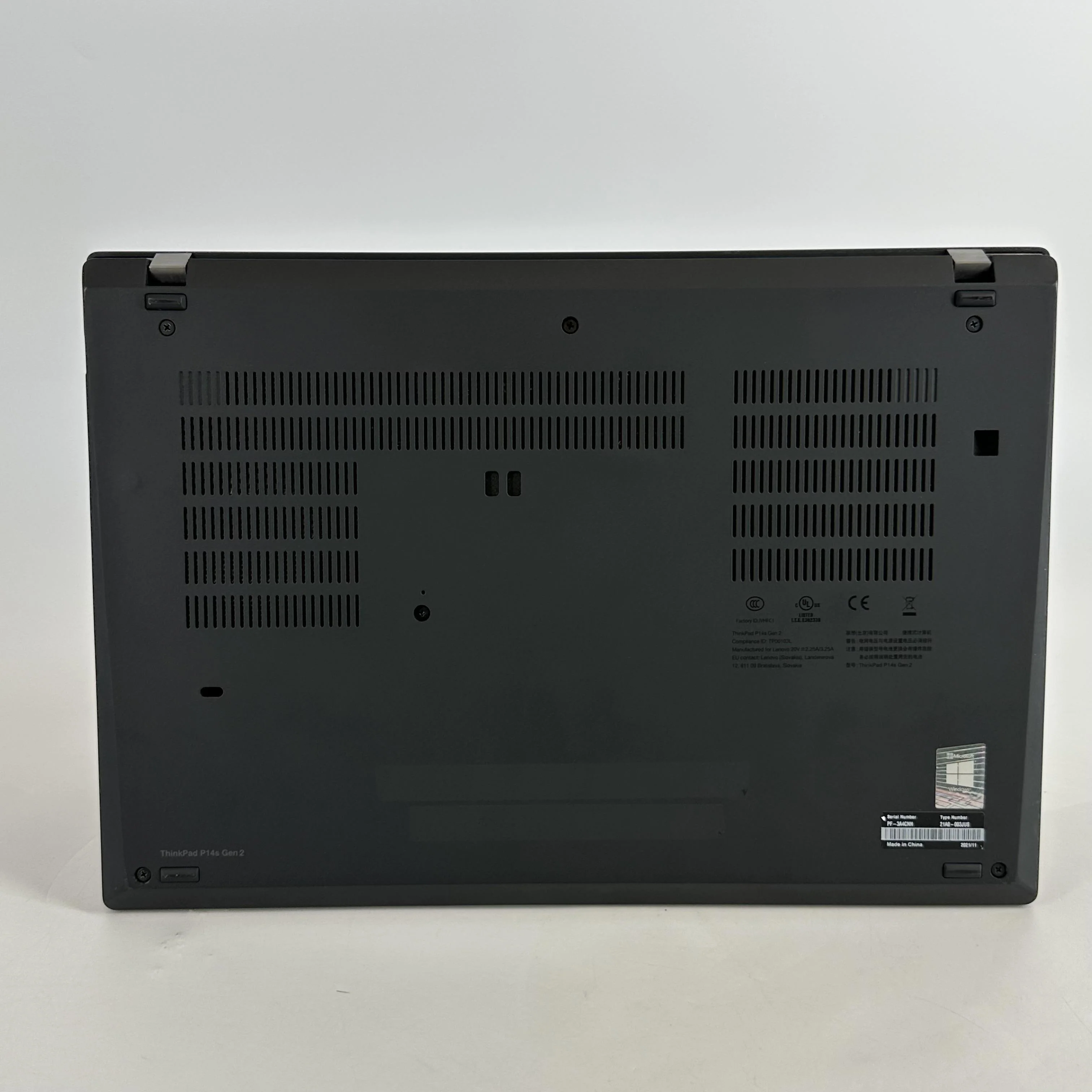 Lenovo ThinkPad P14s Gen 2 Black 1.9 GHz AMD Ryzen 7 Pro 5850U 32GB RAM 512GB Solid State Drive - Image 11