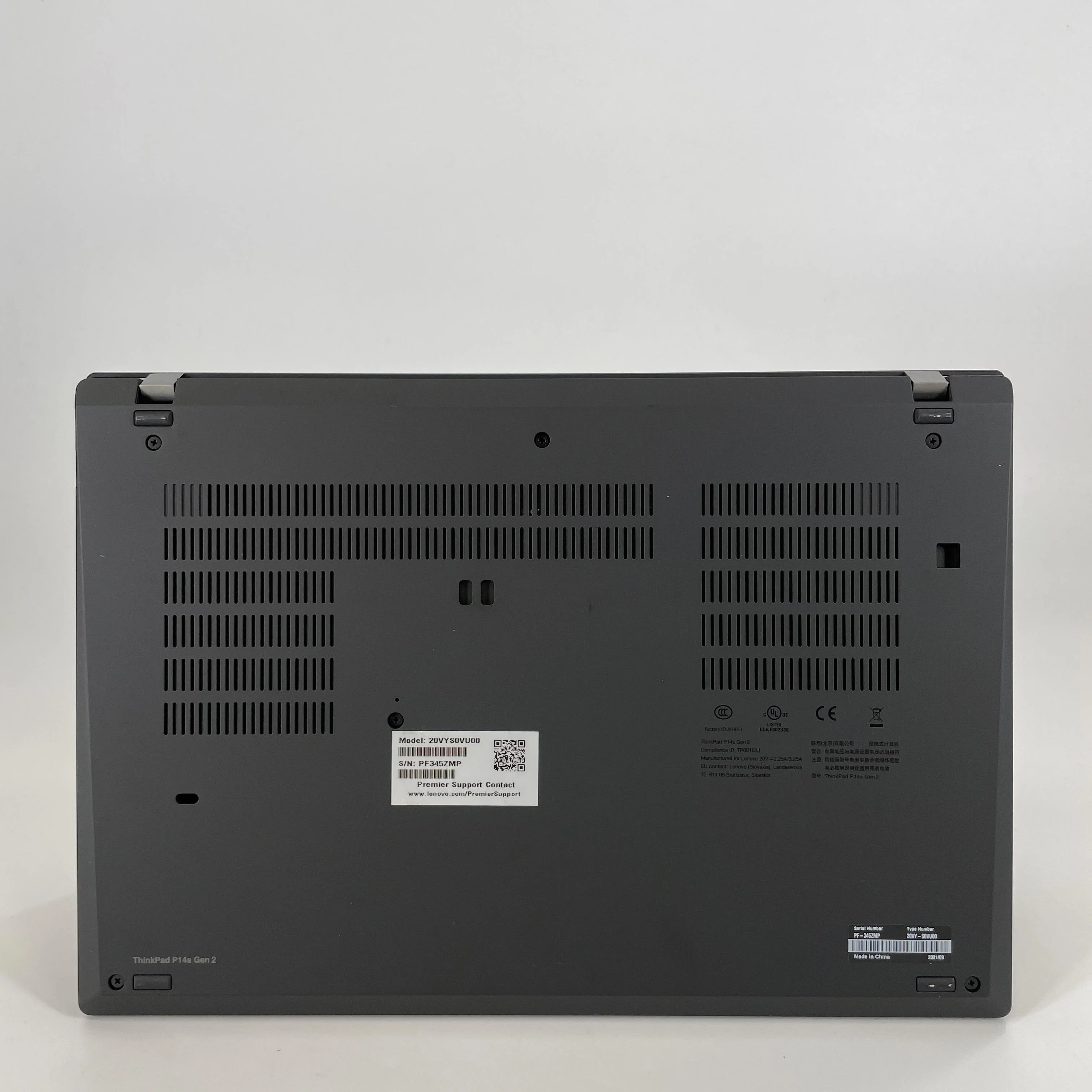 Lenovo ThinkPad P14s Gen 2 Black 2.4 GHz Intel Core i5 11th Gen. 16GB RAM 512GB Solid State Drive NVIDIA T500 4 GB - Image 7