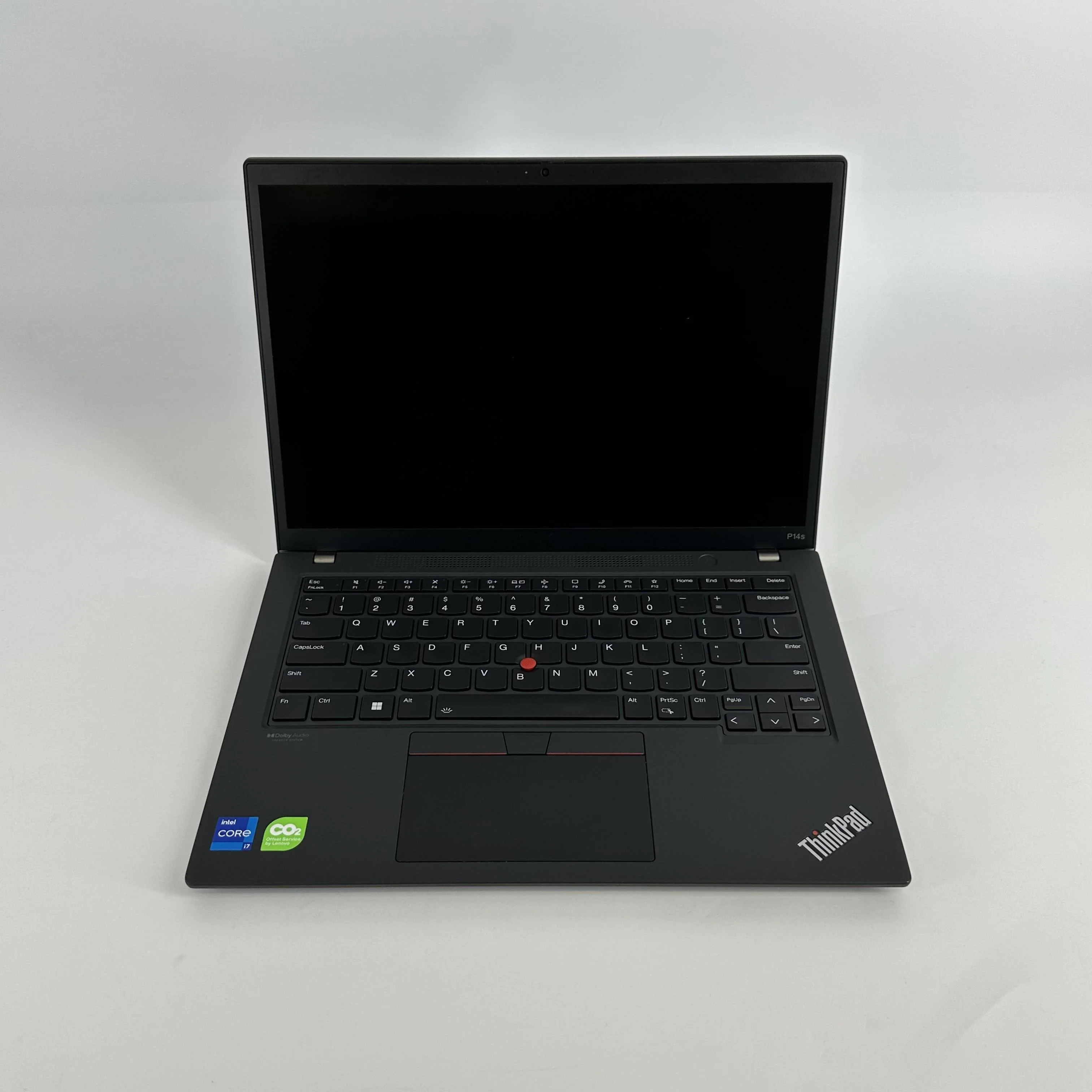 Lenovo ThinkPad P14s Gen 3 Black 2.1 GHz Intel Core i7 12th Gen. 32GB RAM 512GB Solid State Drive NVIDIA T550 4 GB