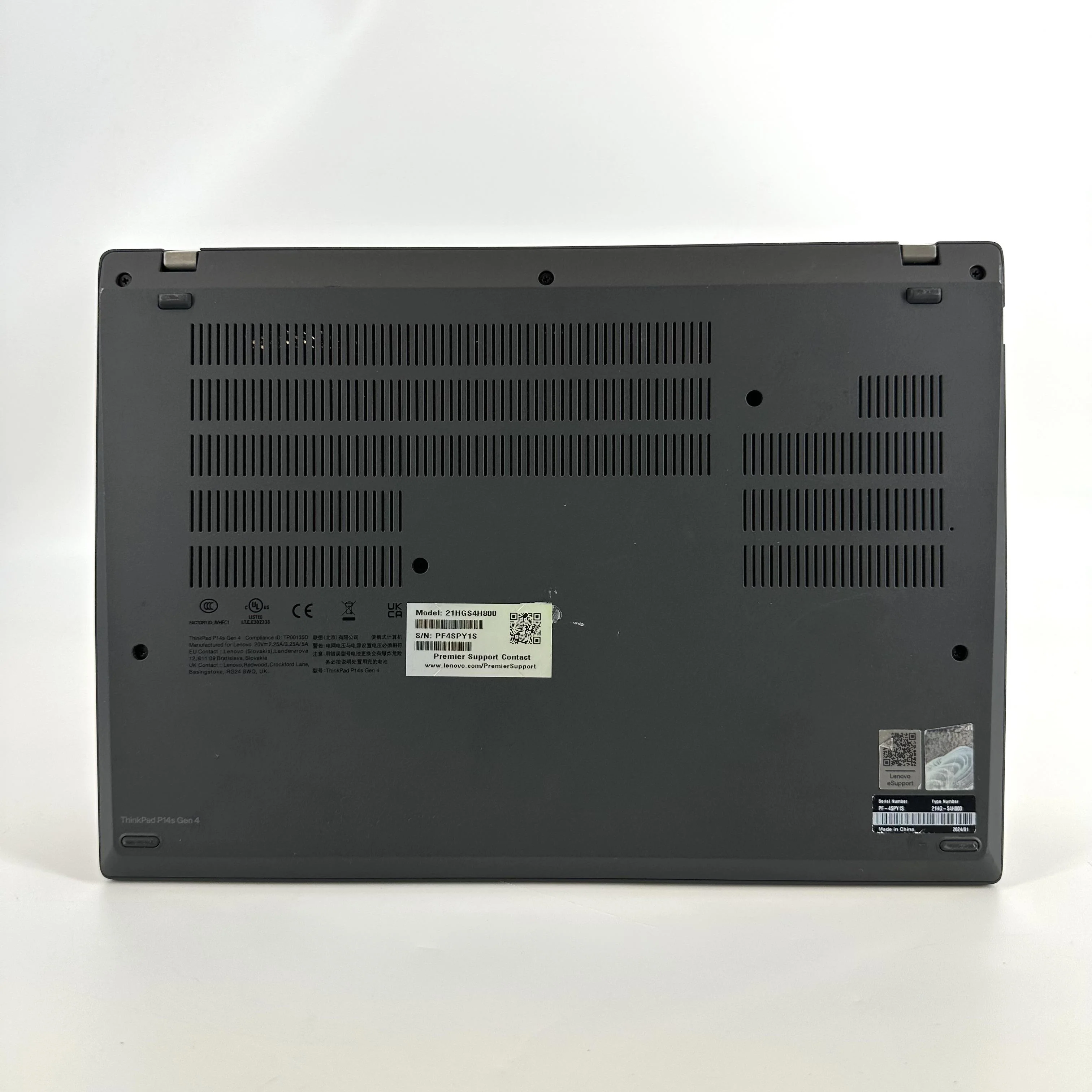 Lenovo ThinkPad P14s Gen 4 Black 1.9 GHz Intel Core i5 13th Gen. 16GB RAM 512GB Solid State Drive - Image 6