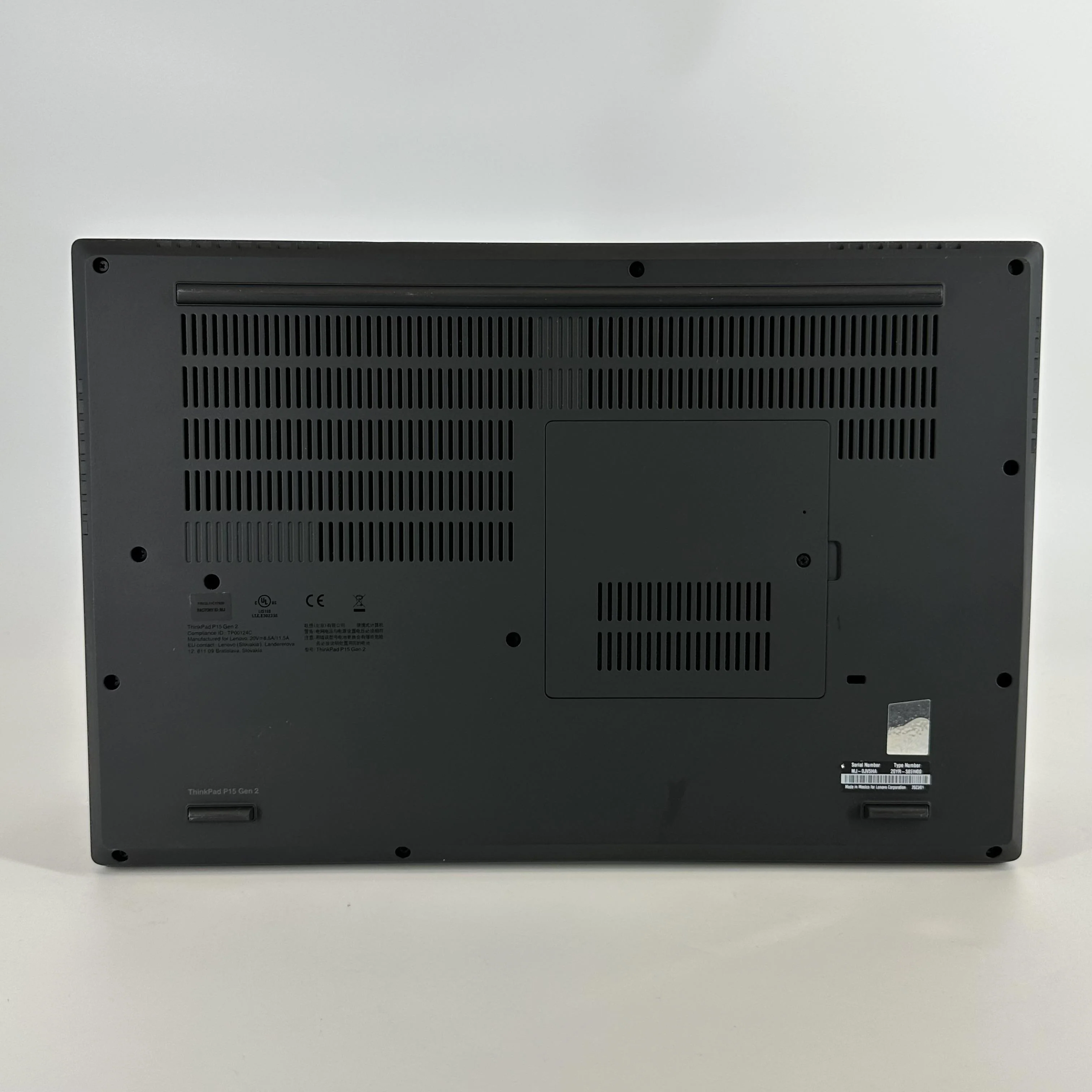 Lenovo ThinkPad P15 Gen 2 Black 2.3 GHz Intel Core i7 11th Gen. 16GB RAM 512GB Solid State Drive NVIDIA RTX A2000 4 GB - Image 8