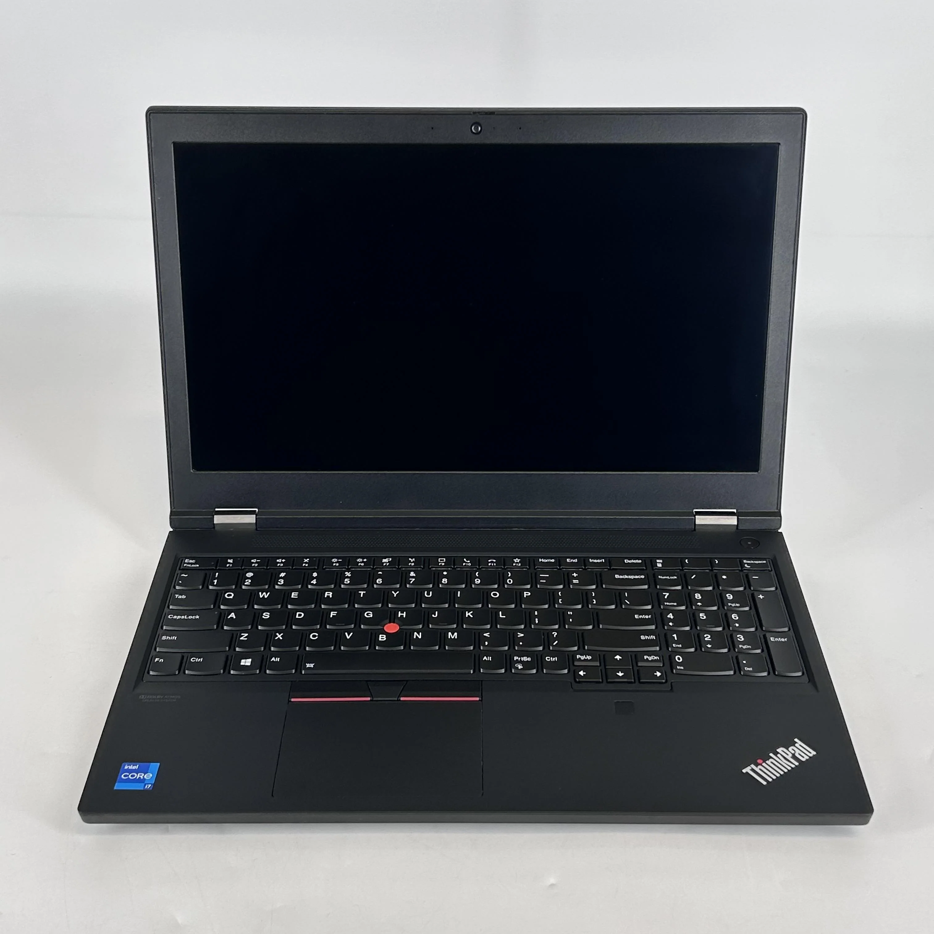 Lenovo ThinkPad P15 Gen 2 Black 2.3 GHz Intel Core i7 11th Gen. 32GB RAM 1TB Solid State Drive NVIDIA Quadro T1200 4 GB