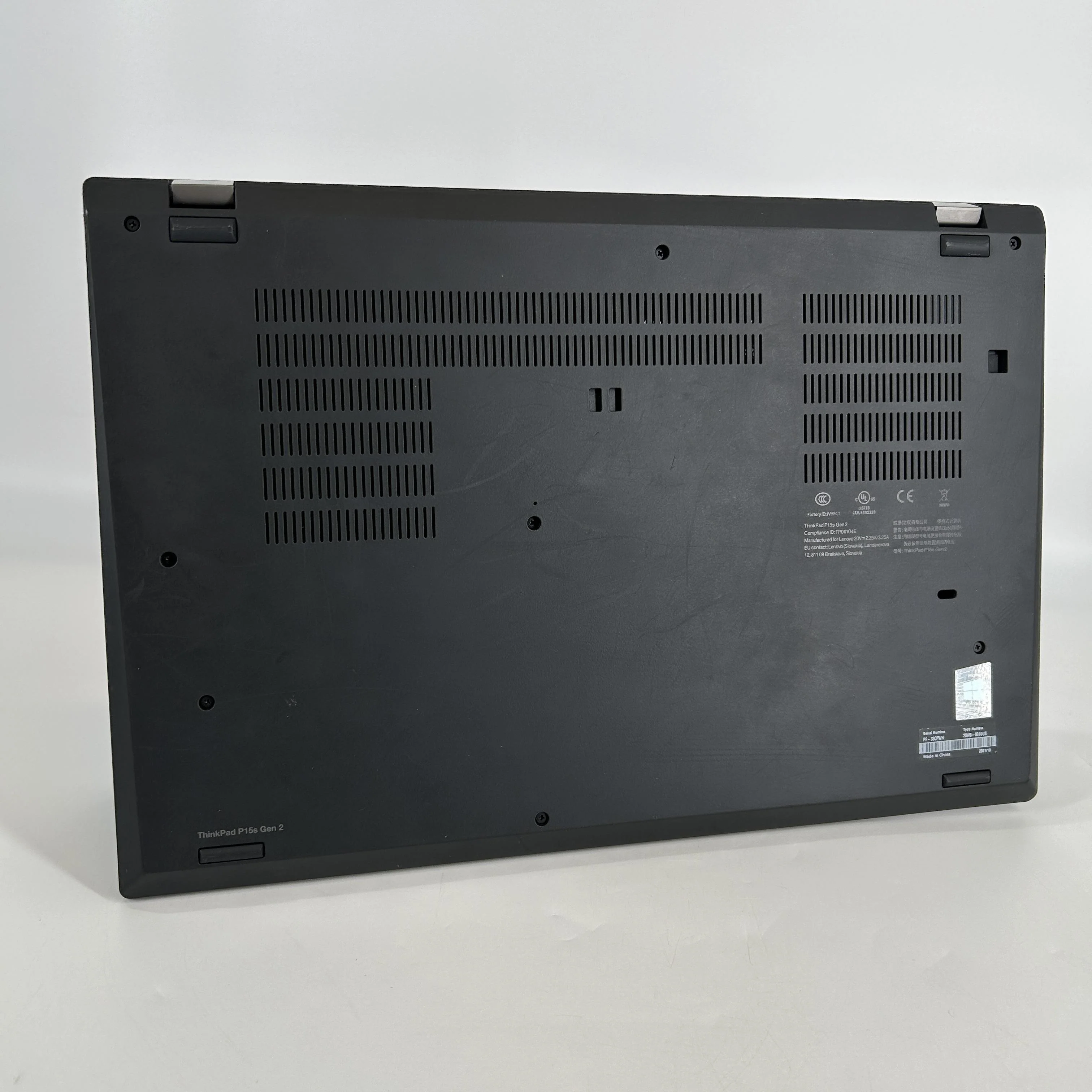Lenovo ThinkPad P15s Gen 2 Black 2.8 GHz Intel Core i7 11th Gen. 32GB RAM 512GB Solid State Drive NVIDIA Quadro T500 4 GB - Image 6