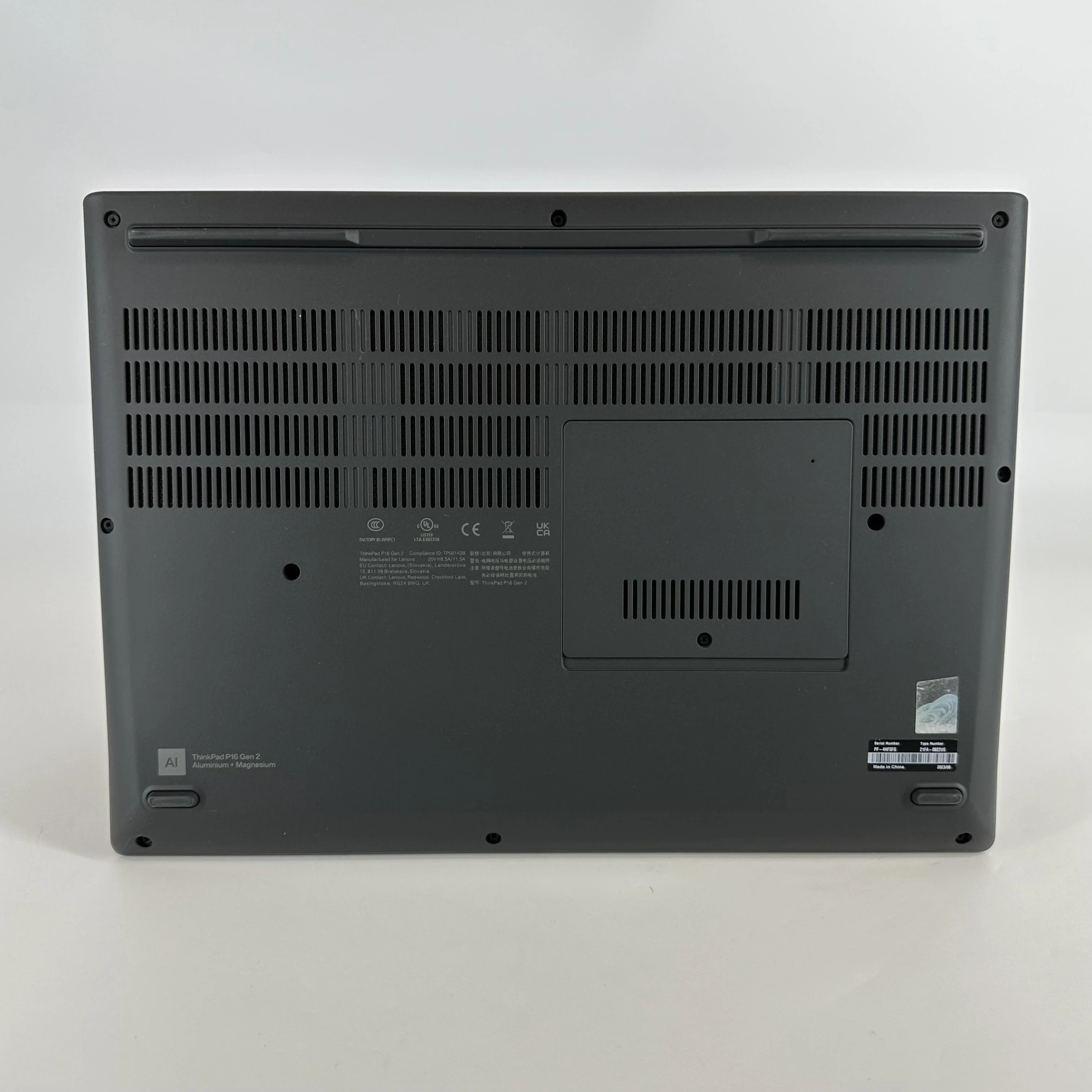 Lenovo ThinkPad P16 Gen 2 Gray 2.1 GHz Intel Core i7 13th Gen. 32GB RAM 1TB Solid State Drive NVIDIA RTX A1000 6 GB - Image 7