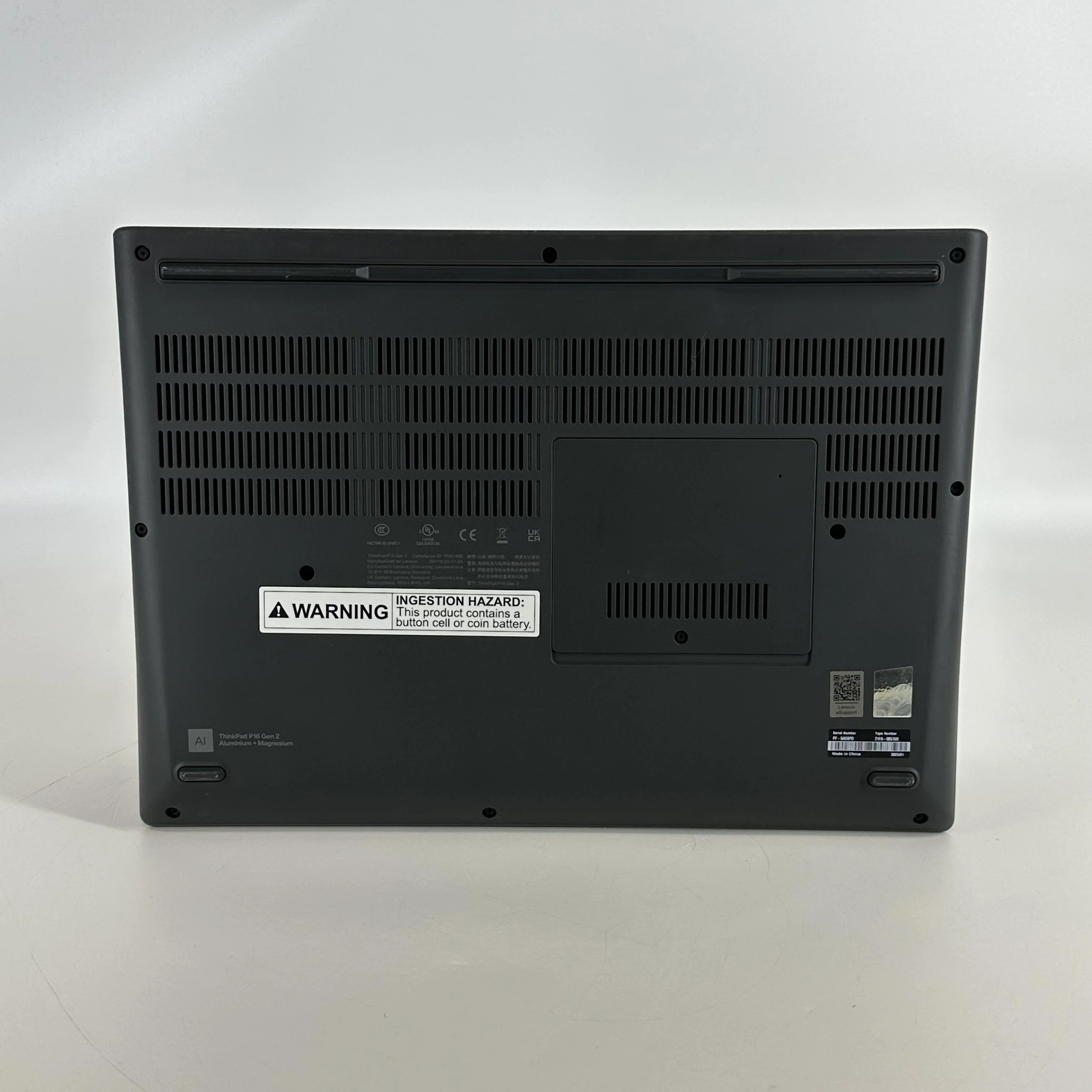 Lenovo ThinkPad P16 Gen 2 Gray 2.1 GHz Intel Core i7 14th Gen. 32GB RAM 1TB Solid State Drive NVIDIA RTX 2000 Ada 8 GB - Image 4