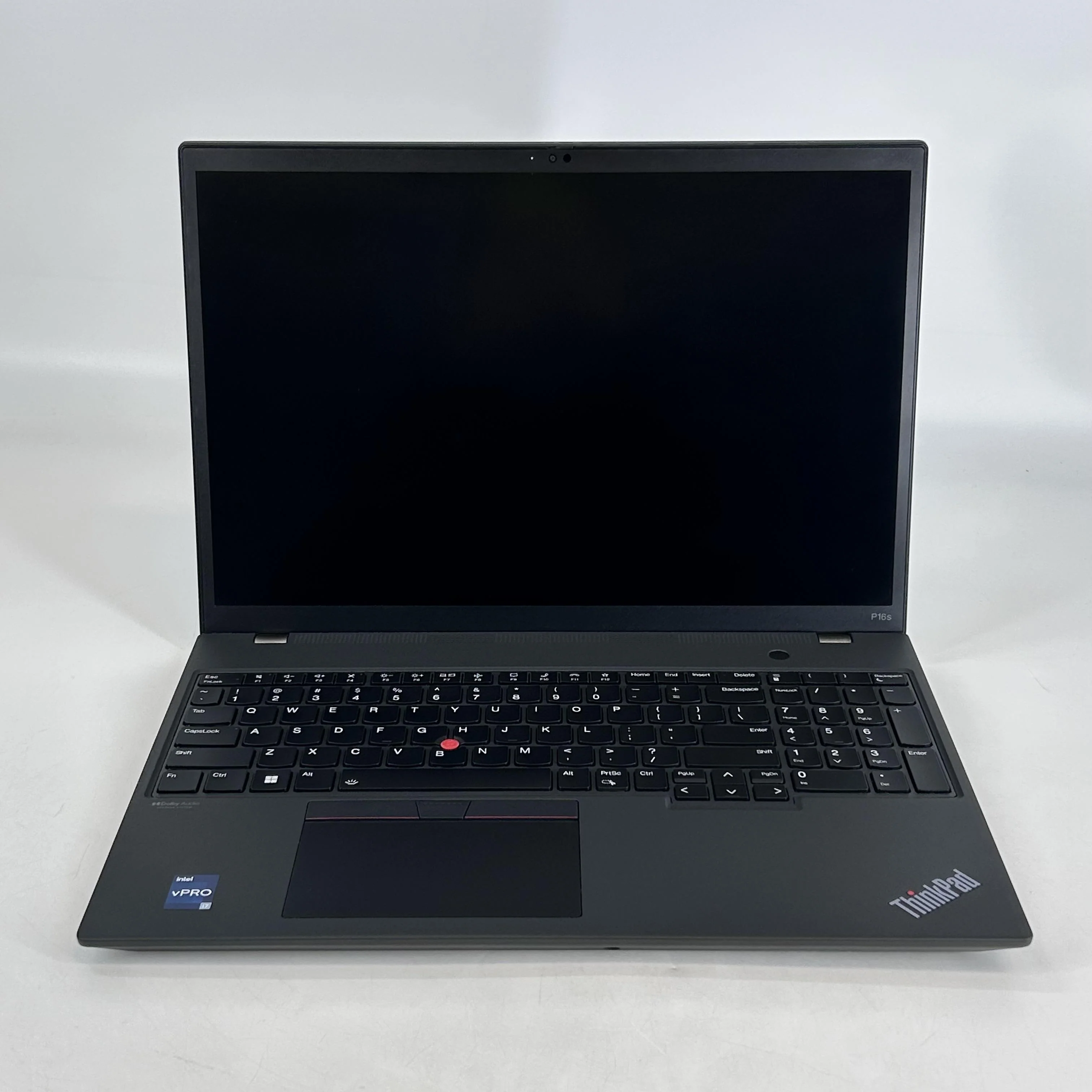Lenovo ThinkPad P16s Gen 1 Black 2.1 GHz Intel Core i7 12th Gen. 16GB RAM 512GB Solid State Drive NVIDIA T550 4 GB
