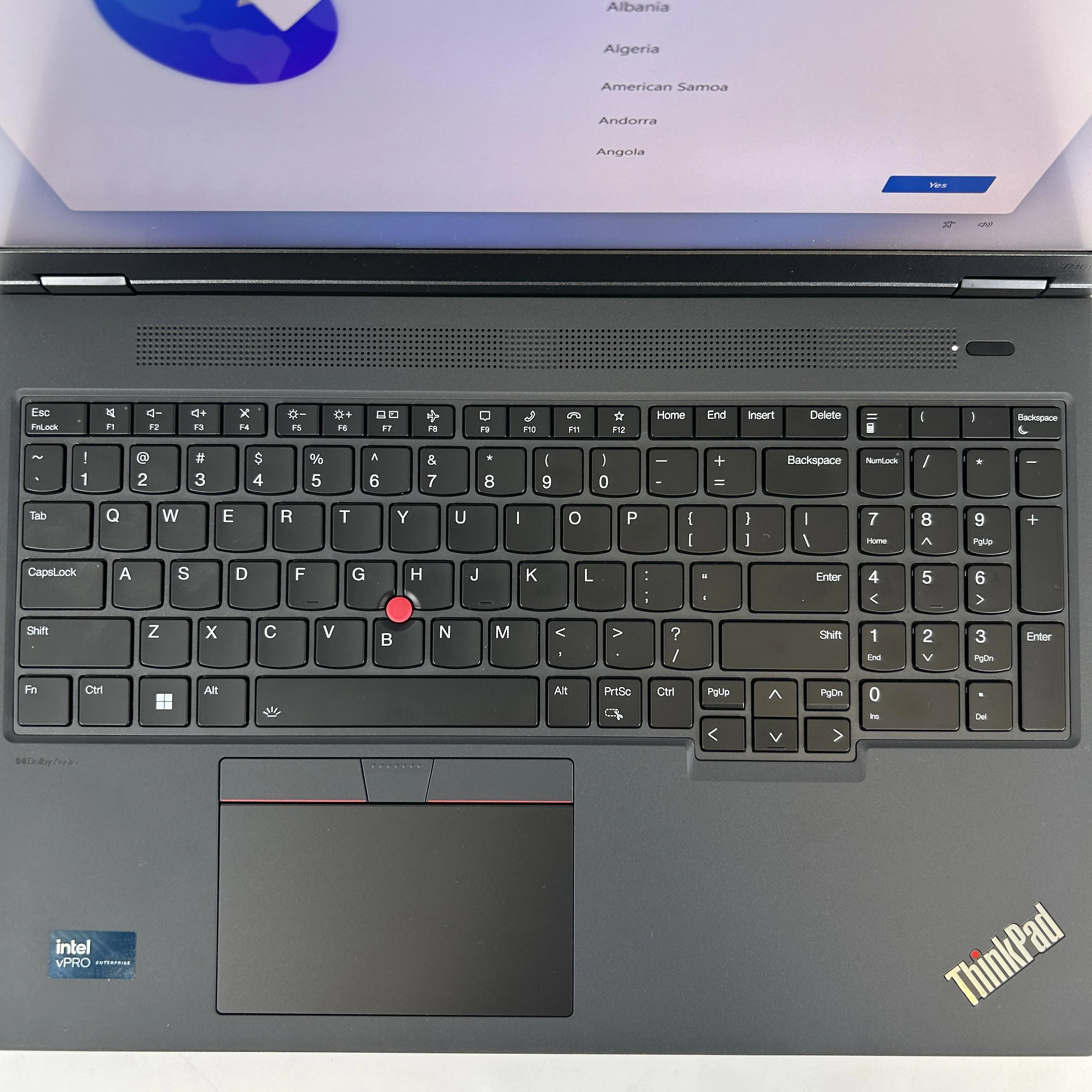 Lenovo ThinkPad P16v Gen 2 Black 2.3 GHz Intel Core Ultra 9 64GB RAM 2TB Solid State Drive 2TB Solid State Drive NVIDIA RTX 3000 Ada 8 GB - Image 2