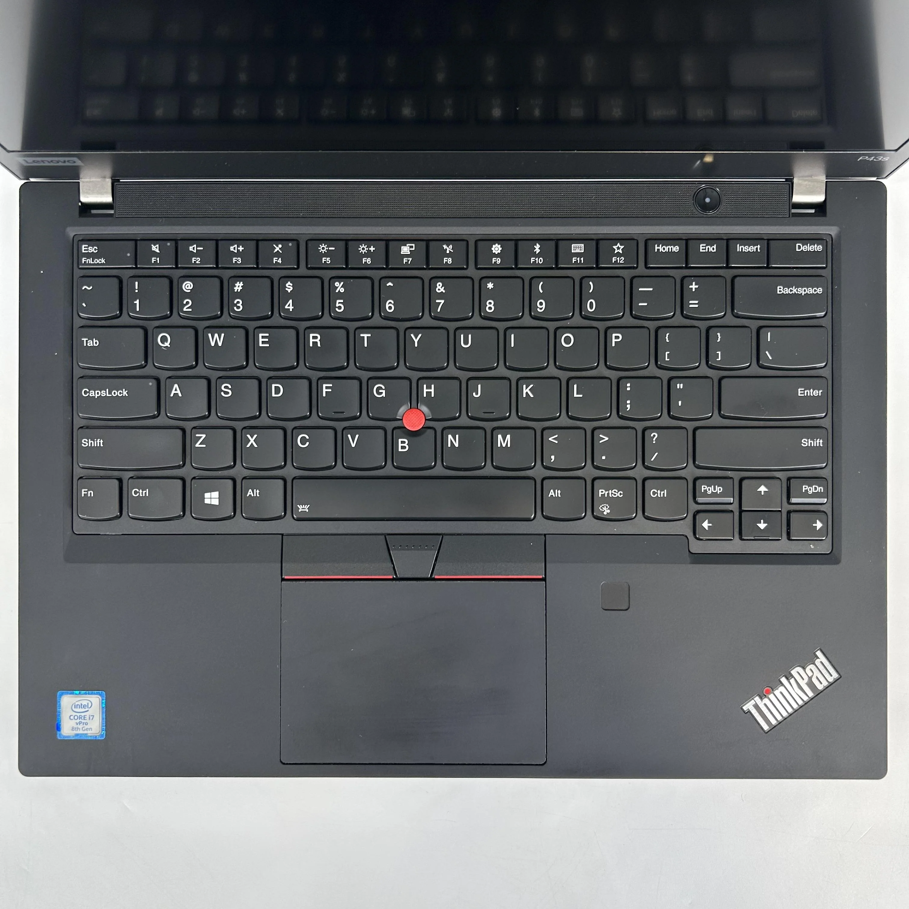 Lenovo ThinkPad P43s 14 Black 1.9 GHz Intel Core i7 8th Gen. 16GB RAM 256GB Solid State Drive NVIDIA Quadro P520 2 GB - Image 2