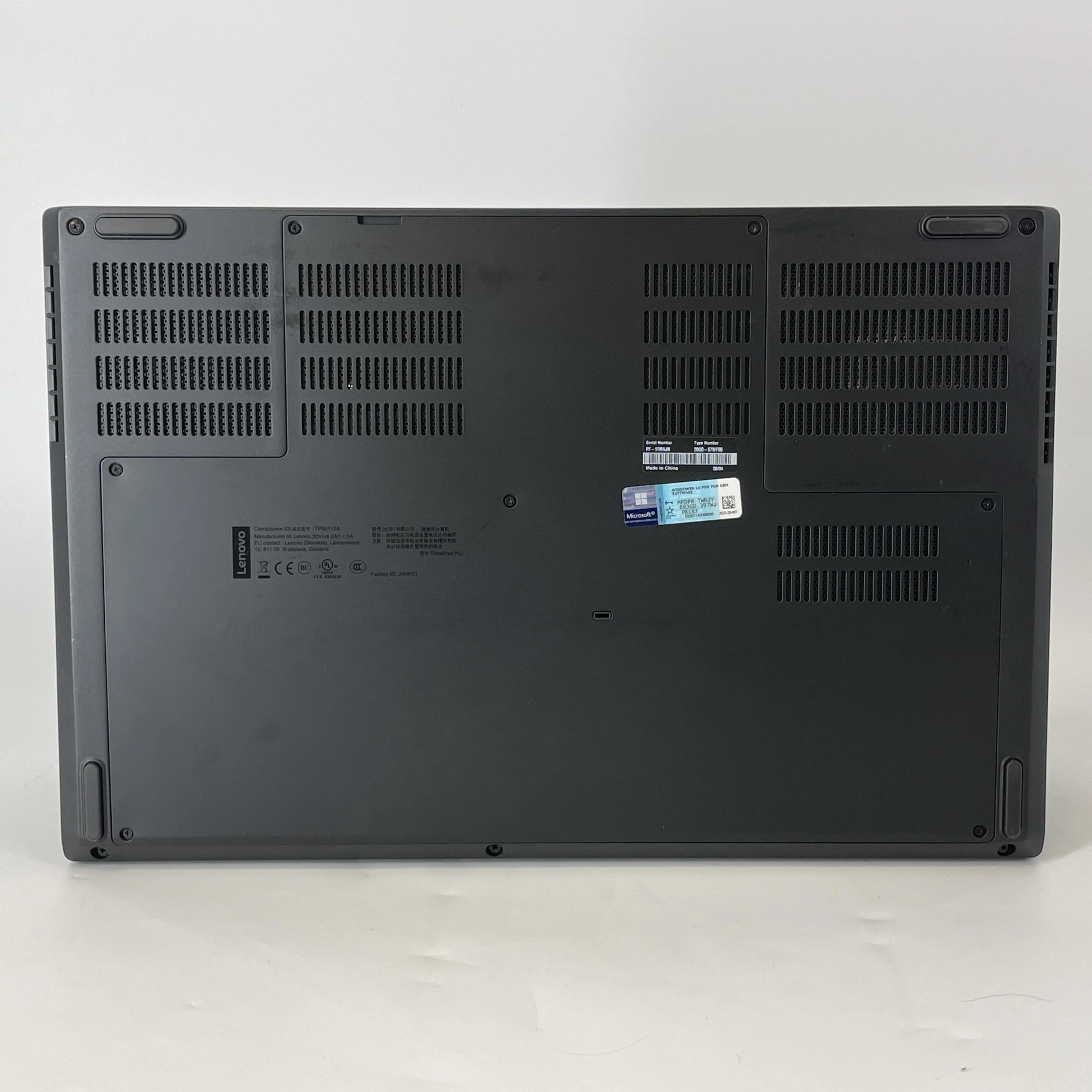 Lenovo ThinkPad P53 15.6 Black 2.6 GHz Intel Core i7 9th Gen. 32GB RAM 1TB Solid State Drive NVIDIA Quadro T1000 4 GB - Image 6