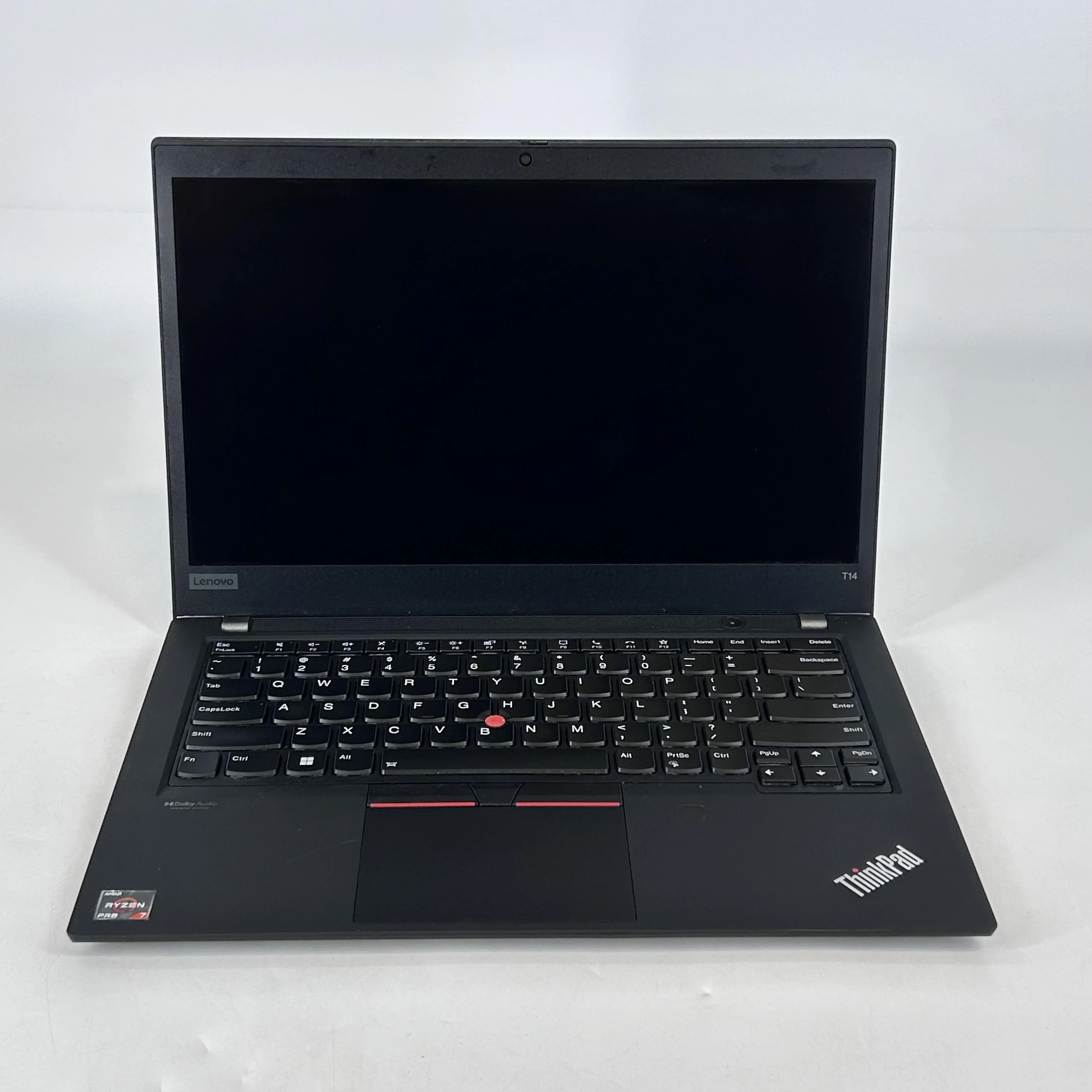 Lenovo ThinkPad T14 Gen 2 Black 1.9 GHz AMD Ryzen 7 Pro 5850U 32GB RAM 1TB Solid State Drive