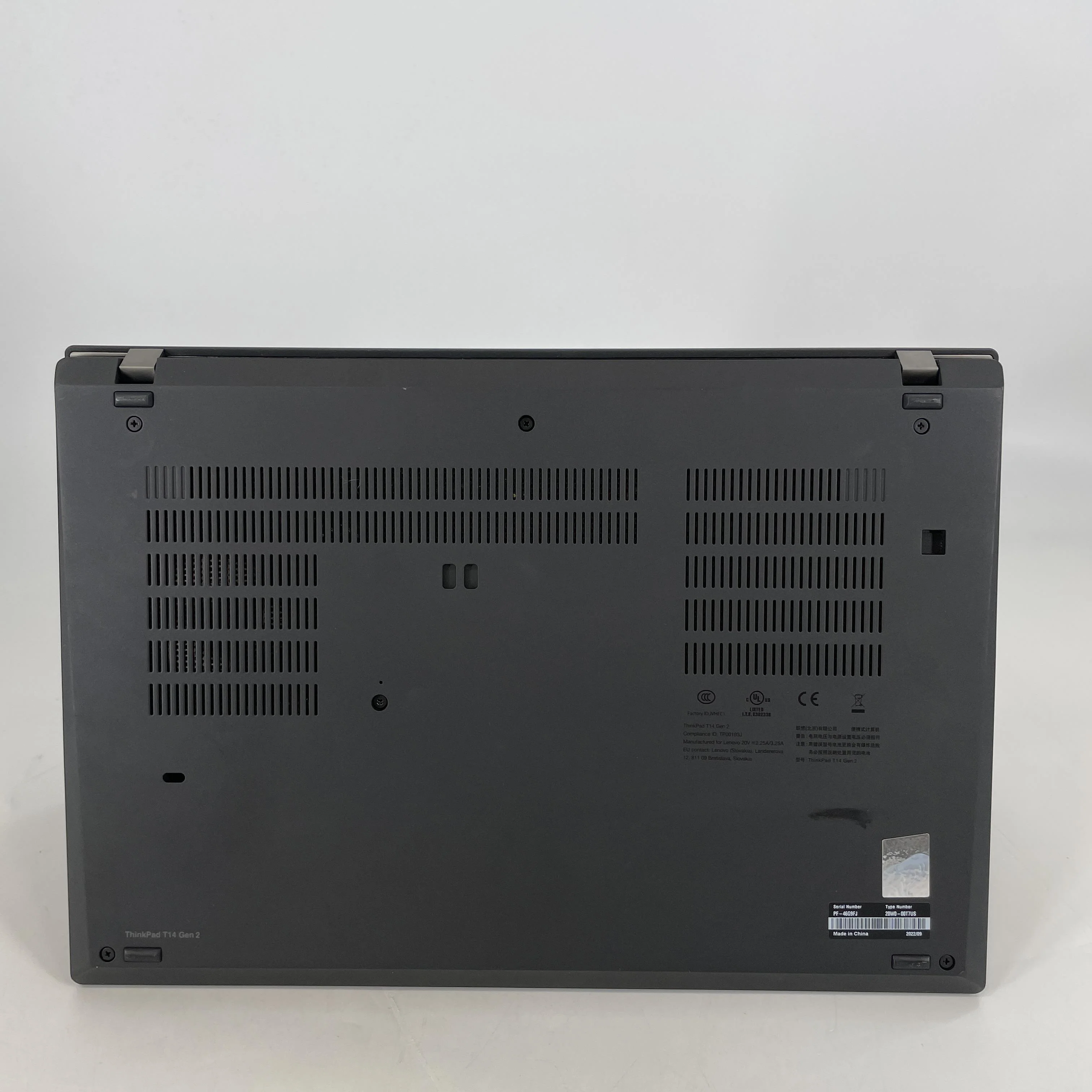 Lenovo ThinkPad T14 Gen 2 Black 2.8 GHz Intel Core i7 11th Gen. 16GB RAM 512GB Solid State Drive - Image 5