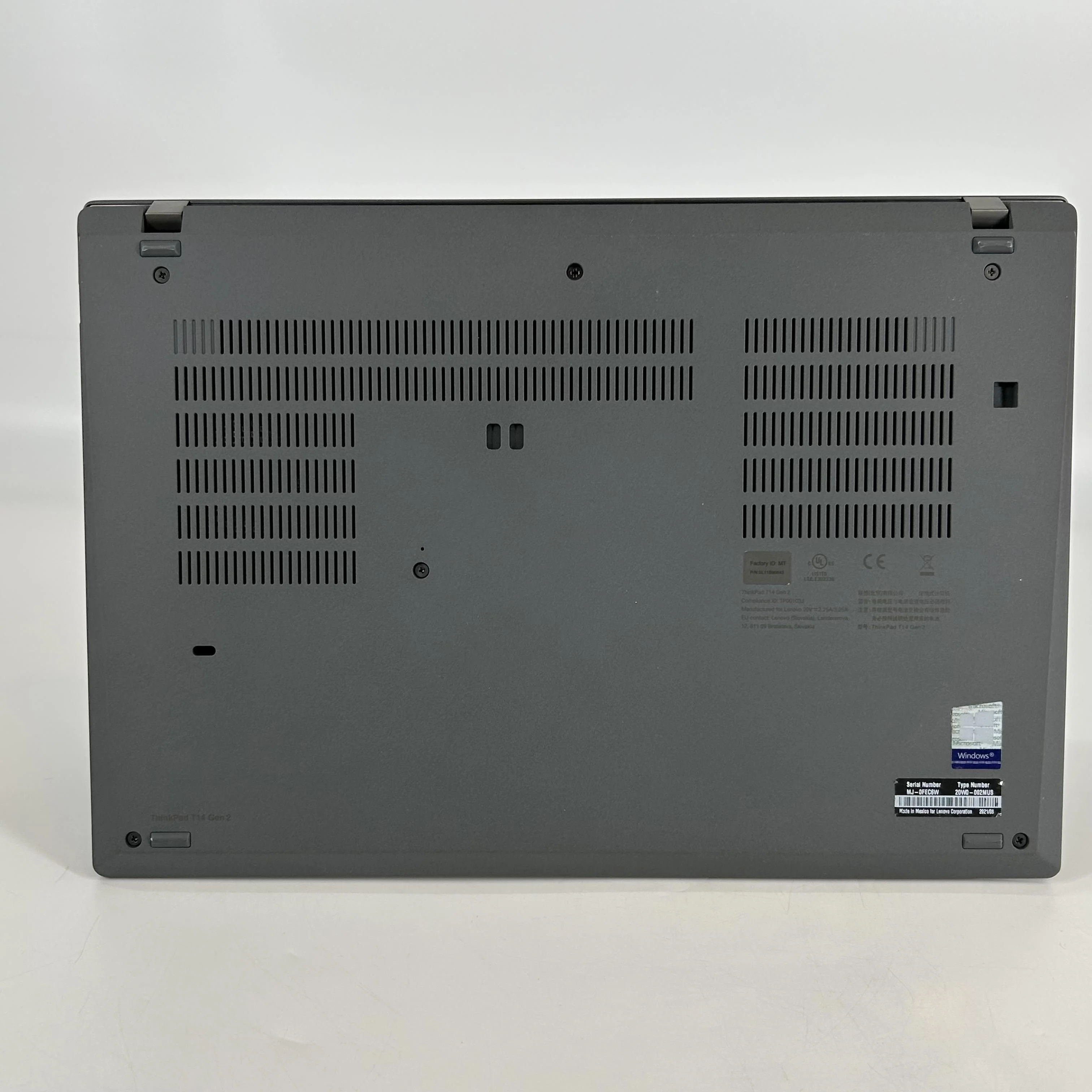 Lenovo ThinkPad T14 Gen 2 Gray 2.4 GHz Intel Core i5 11th Gen. 16GB RAM 512GB Solid State Drive - Image 5