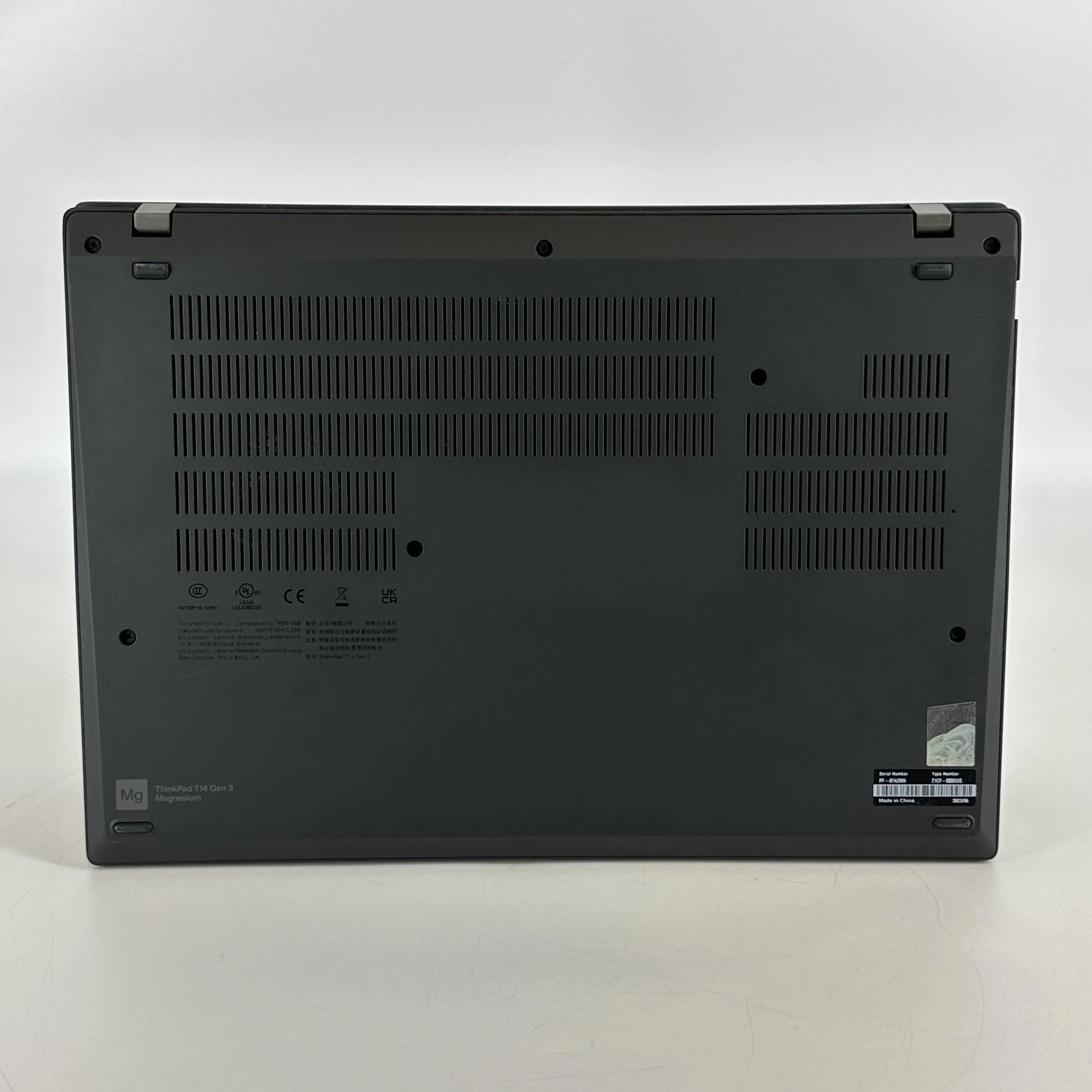 Lenovo ThinkPad T14 Gen 3 Black 2.7 GHz AMD Ryzen 7 Pro 6850U 16GB RAM 512GB Solid State Drive - Image 7