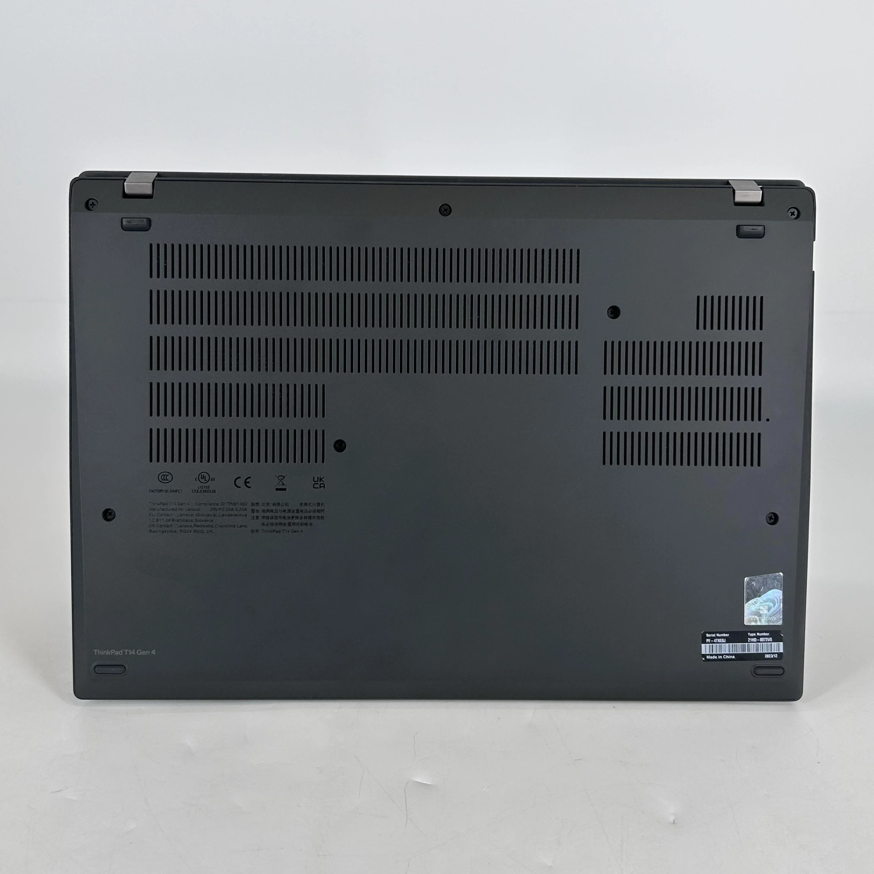 Lenovo ThinkPad T14 Gen 4 Black 1.8 GHz Intel Core i7 13th Gen. 48GB RAM 512GB Solid State Drive - Image 5