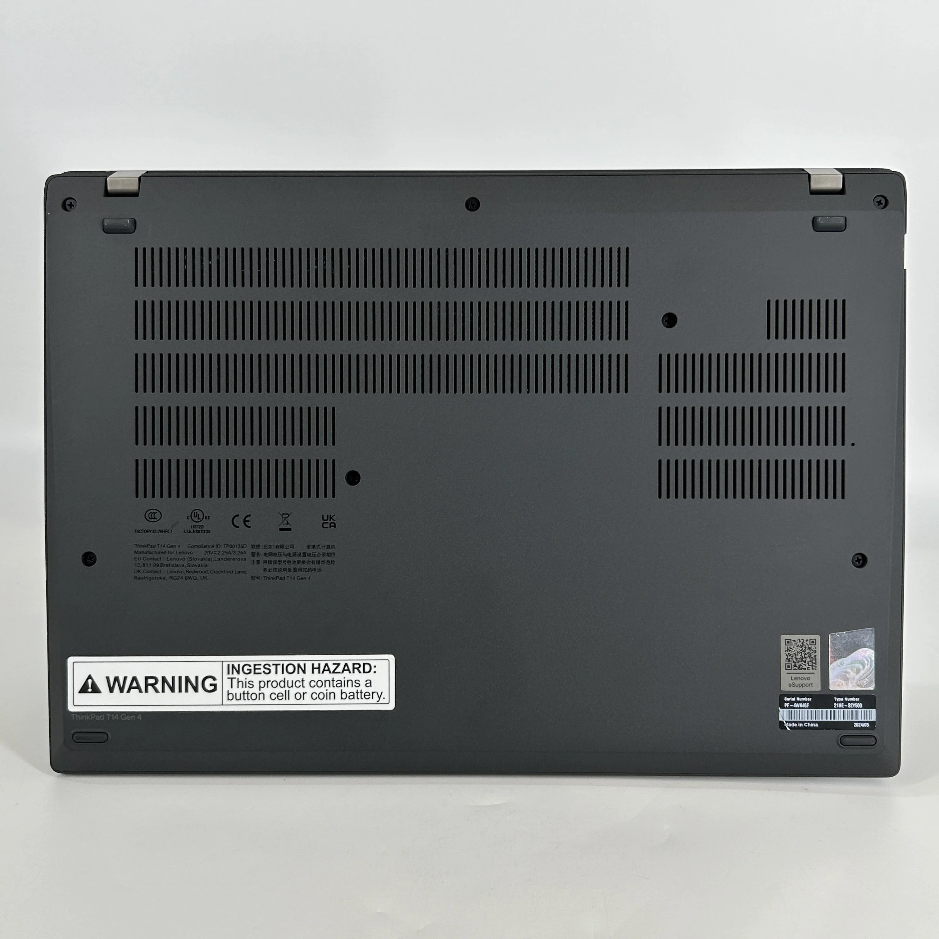 Lenovo ThinkPad T14 Gen 4 Gray 1.6 GHz Intel Core i5 13th Gen. 16GB RAM 256GB Solid State Drive - Image 5