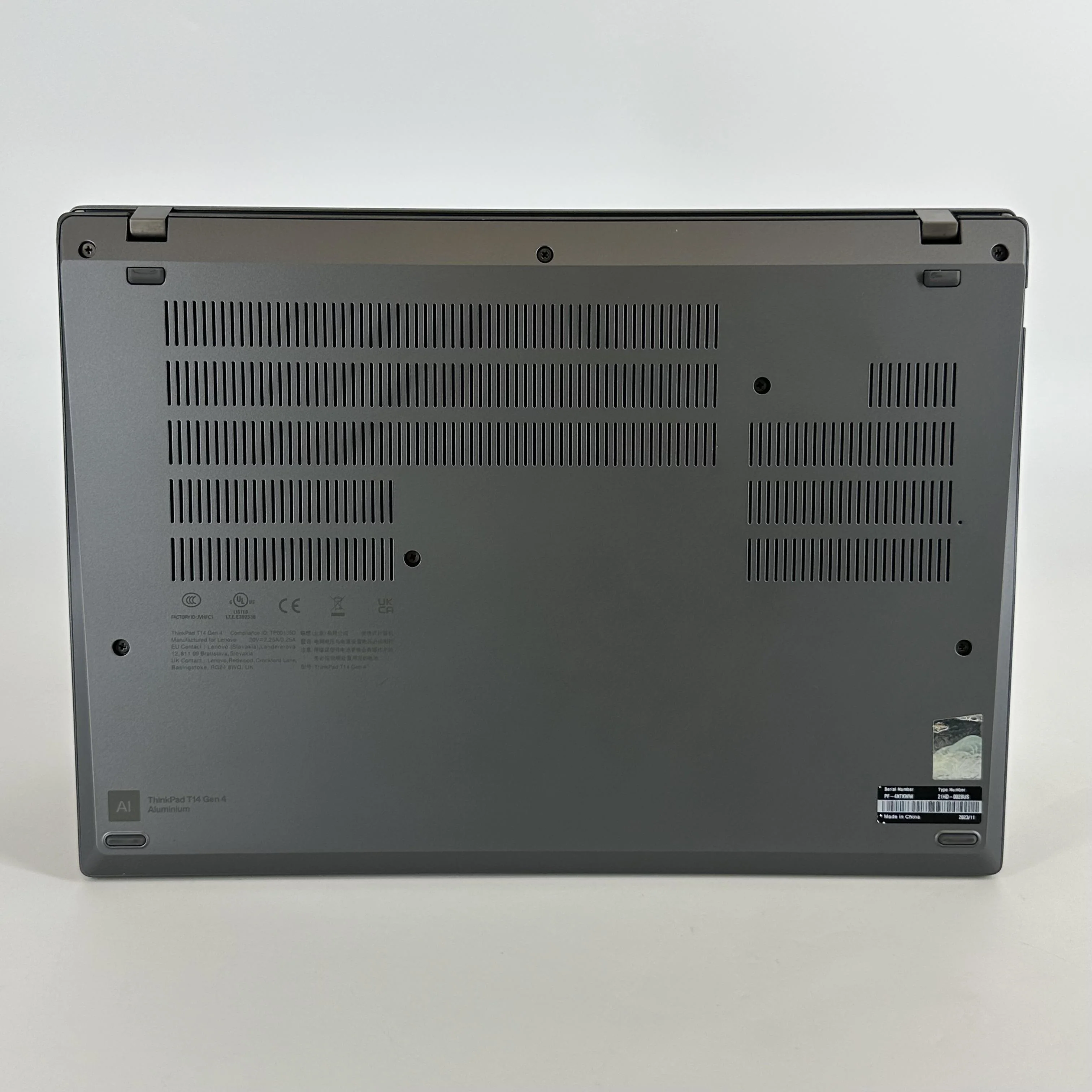 Lenovo ThinkPad T14 Gen 4 Gray 1.7 GHz Intel Core i7 13th Gen. 16GB RAM 512GB Solid State Drive - Image 18