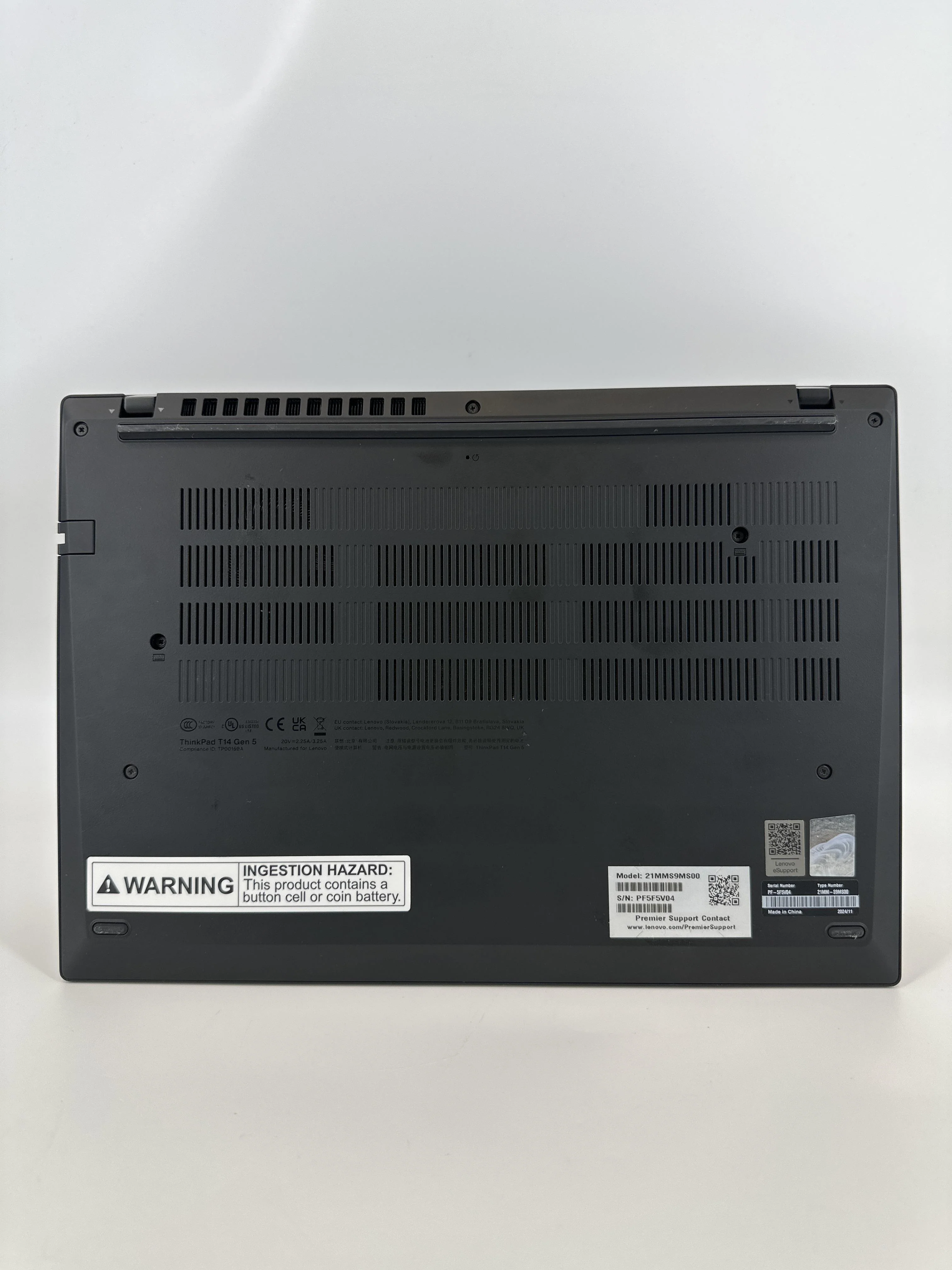 Lenovo ThinkPad T14 Gen 5 Gray 1.6 GHz Intel Core Ultra 5 16GB RAM 512GB Solid State Drive - Image 6