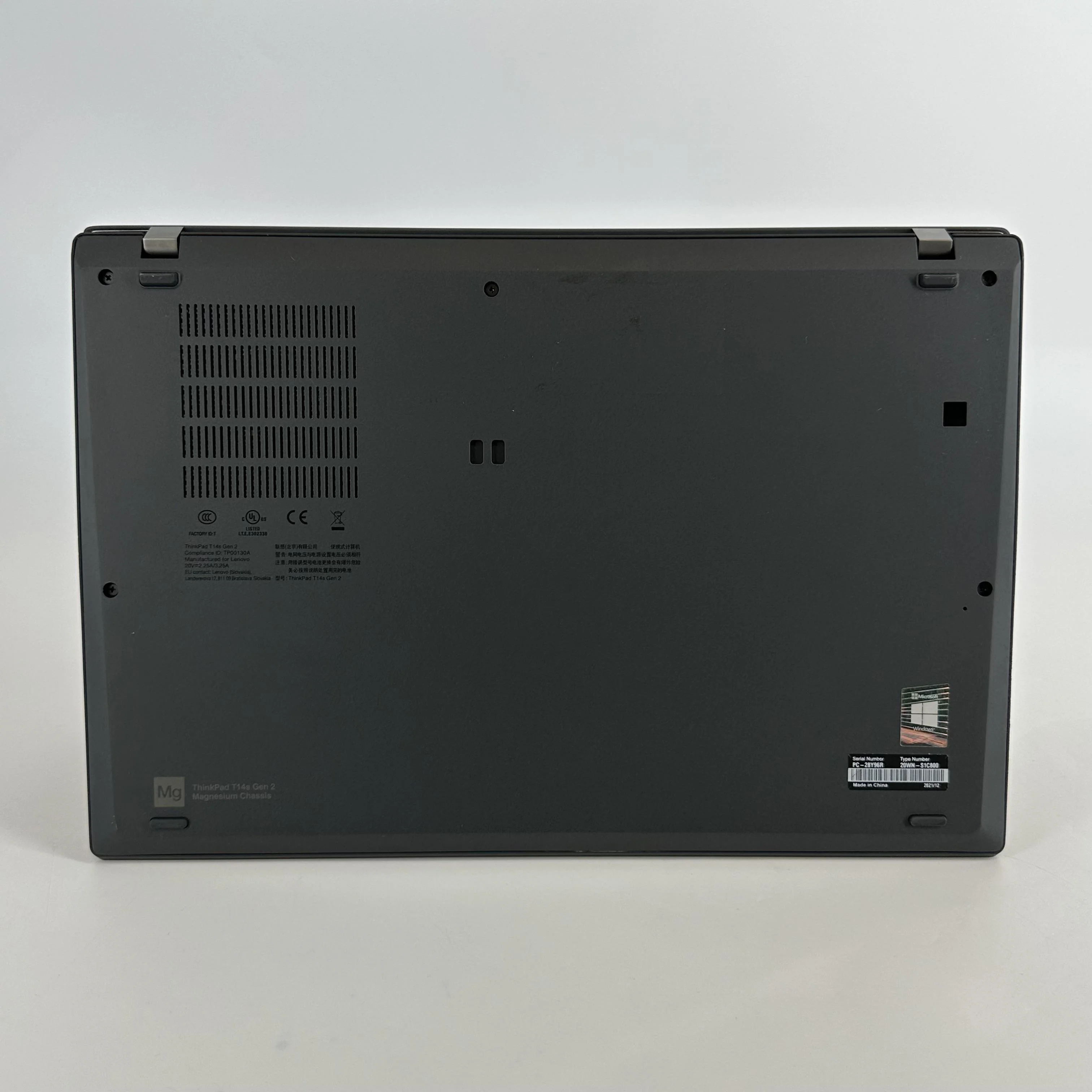 Lenovo ThinkPad T14s Gen 2 Black 3.0 GHz Intel Core i7 11th Gen. 32GB RAM 256GB Solid State Drive - Image 9
