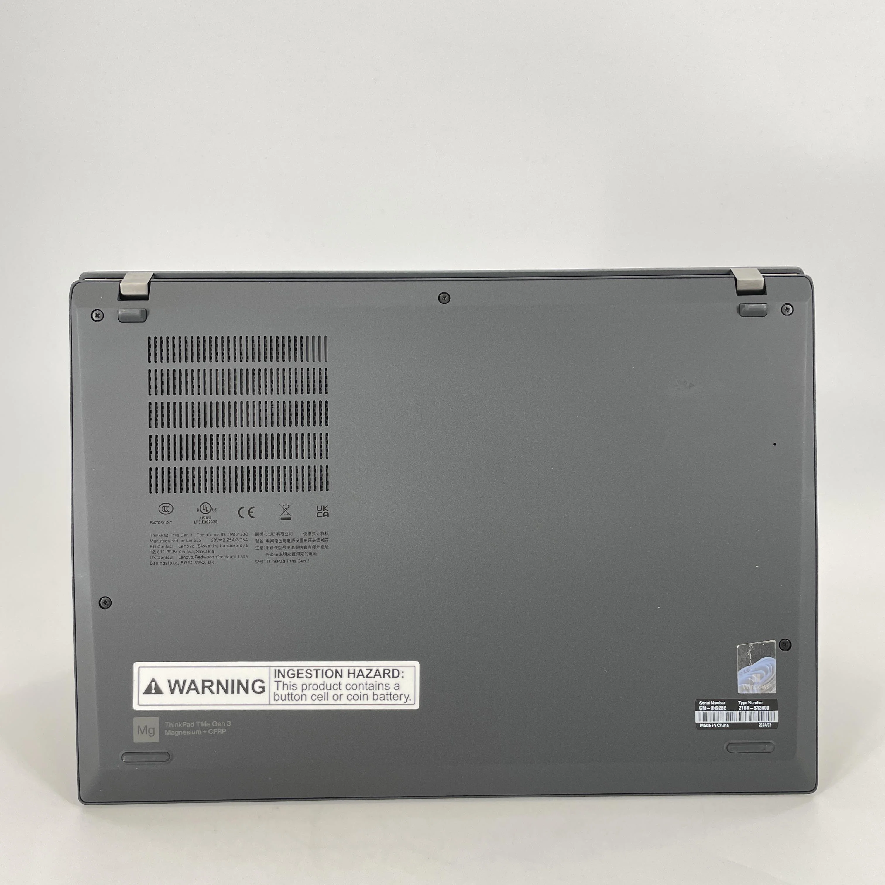 Lenovo ThinkPad T14s Gen 3 Black 1.8 GHz Intel Core i7 12th Gen. 16GB RAM 512GB Solid State Drive - Image 6