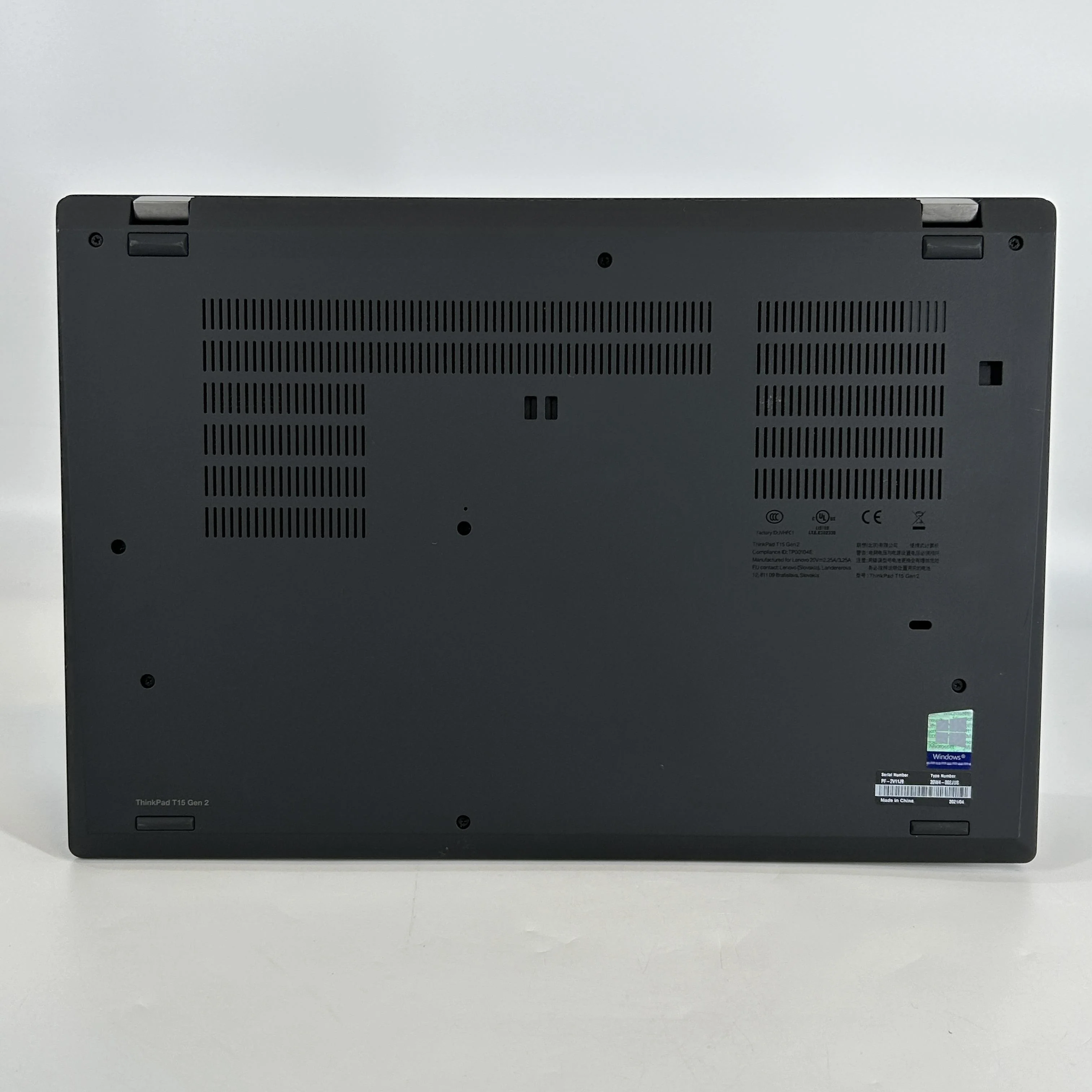 Lenovo ThinkPad T15 Gen 2 Black 2.4 GHz Intel Core i5 11th Gen. 16GB RAM 512GB Solid State Drive - Image 5