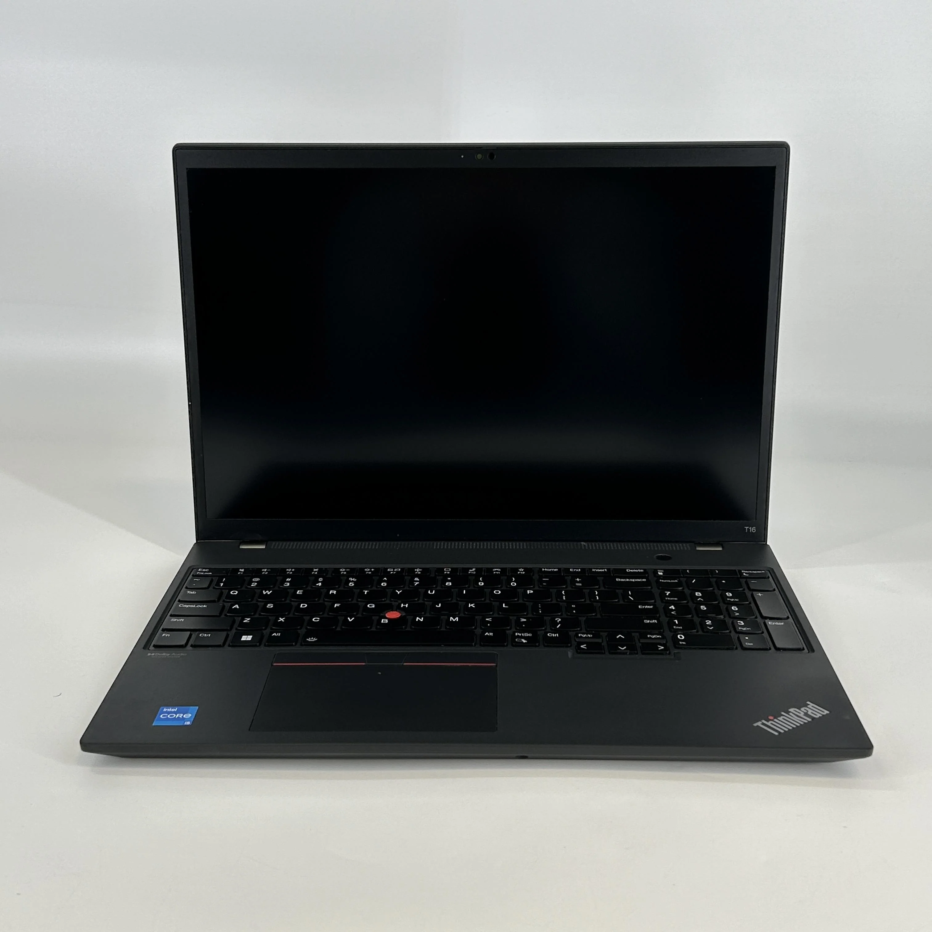 Lenovo ThinkPad T16 Gen 1 Black 1.3 GHz Intel Core i5 12th Gen. 8GB RAM 256GB Solid State Drive