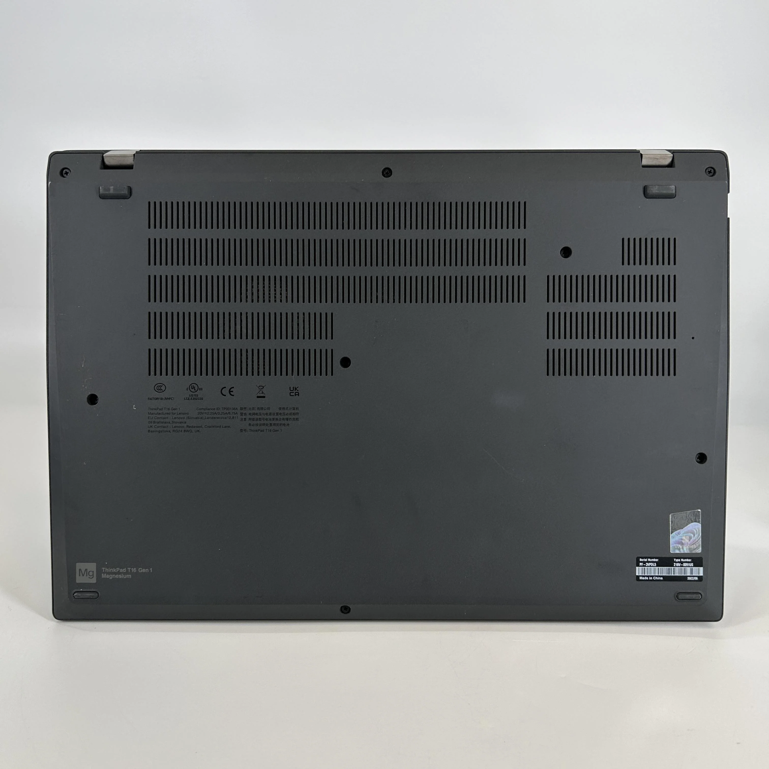 Lenovo ThinkPad T16 Gen 1 Black 1.3 GHz Intel Core i5 12th Gen. 8GB RAM 256GB Solid State Drive - Image 5