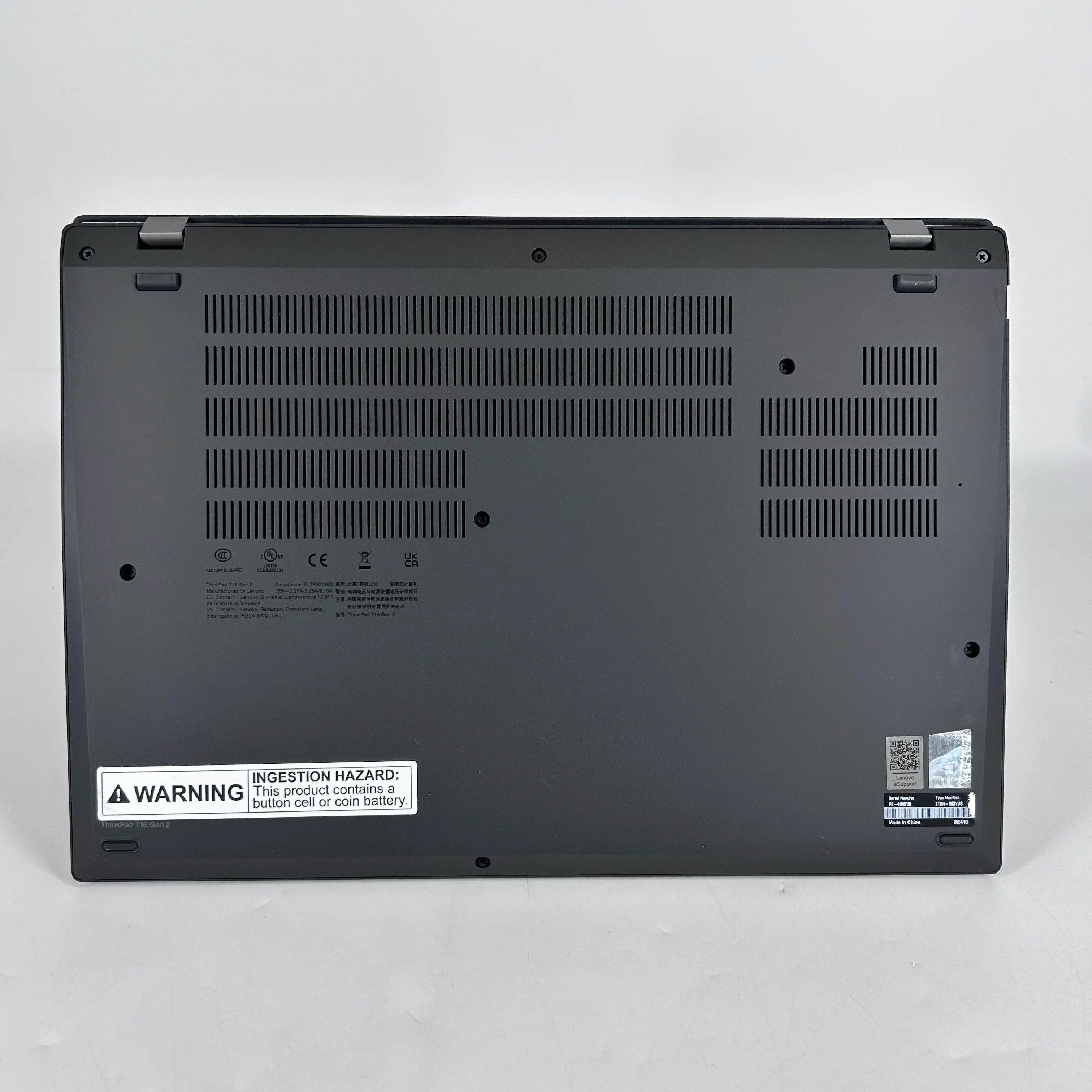 Lenovo ThinkPad T16 Gen 2 Gray 1.3 GHz Intel Core i5 13th Gen. 16GB RAM 512GB Solid State Drive - Image 5