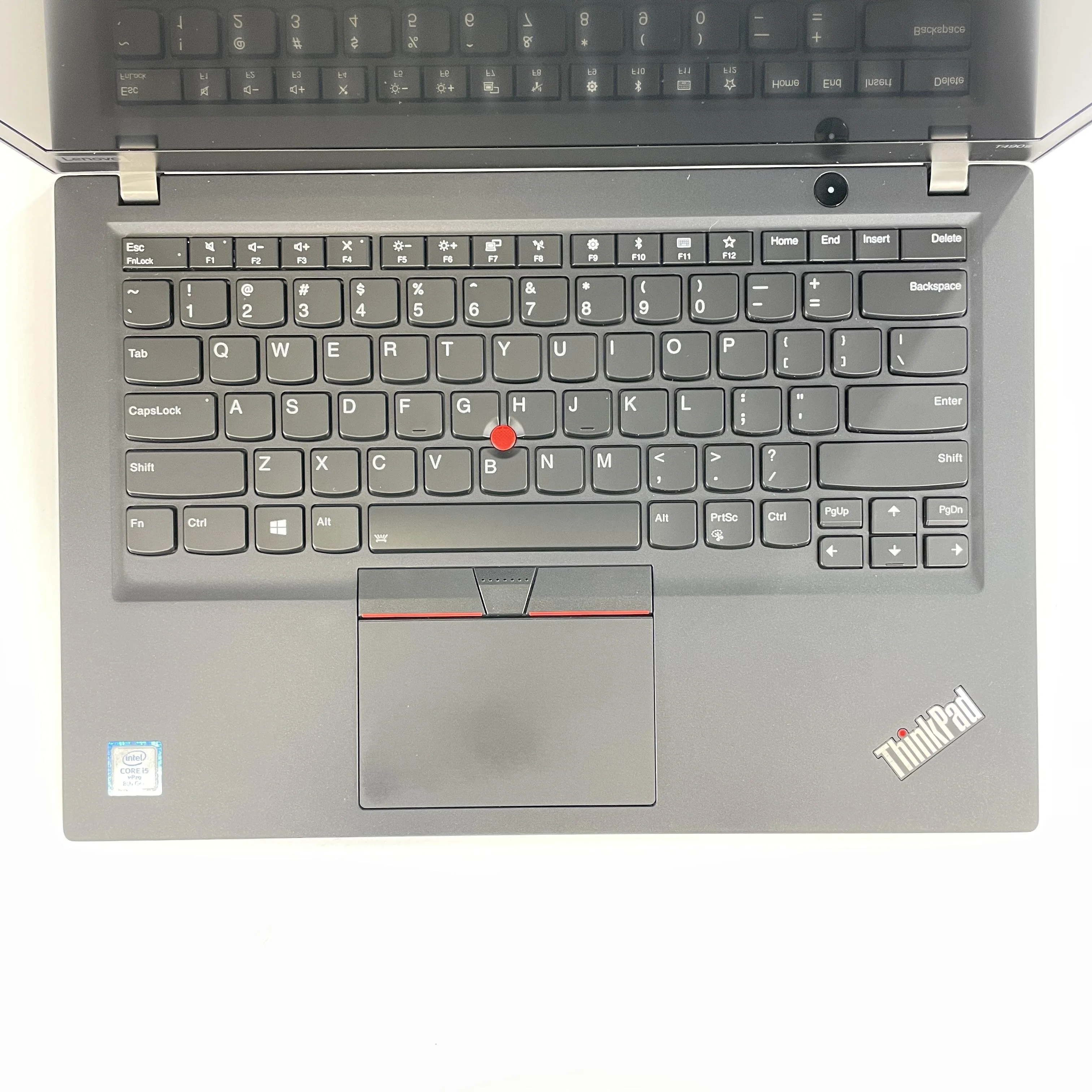 Lenovo ThinkPad T490s 14 Black 1.6 GHz Intel Core i5 8th Gen. 8GB RAM 256GB Solid State Drive - Image 2