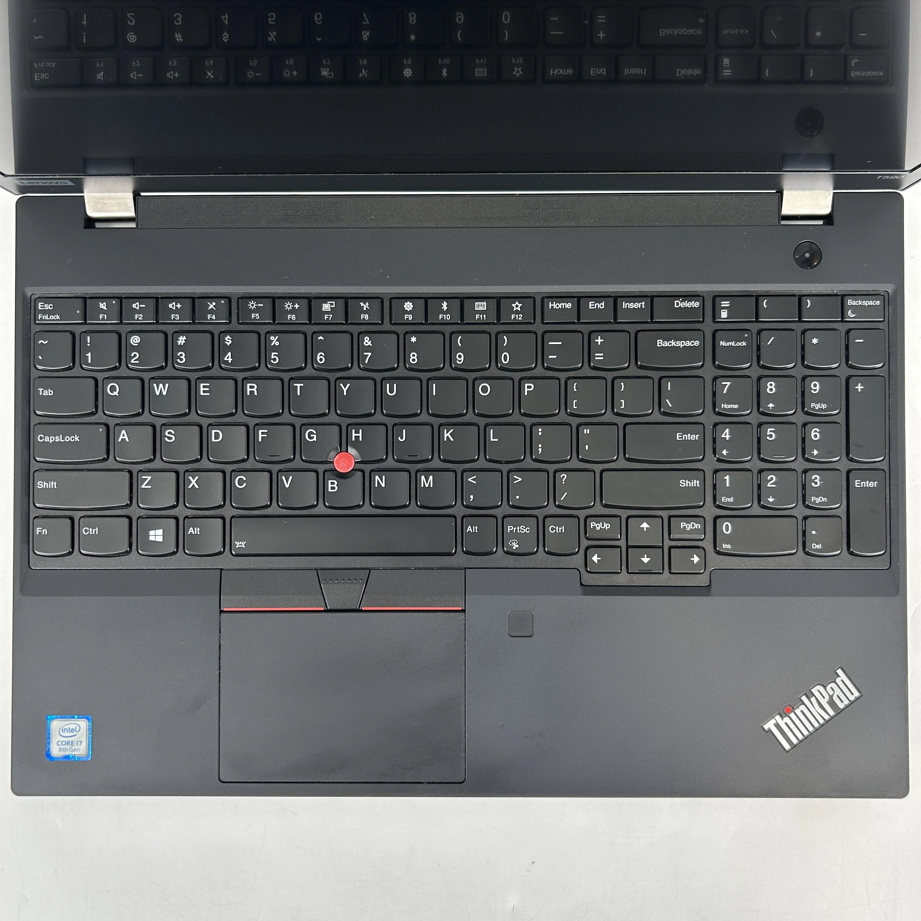 Lenovo ThinkPad T590 15.6 Black 1.8 GHz Intel Core i7 8th Gen. 16GB RAM 512GB Solid State Drive - Image 2
