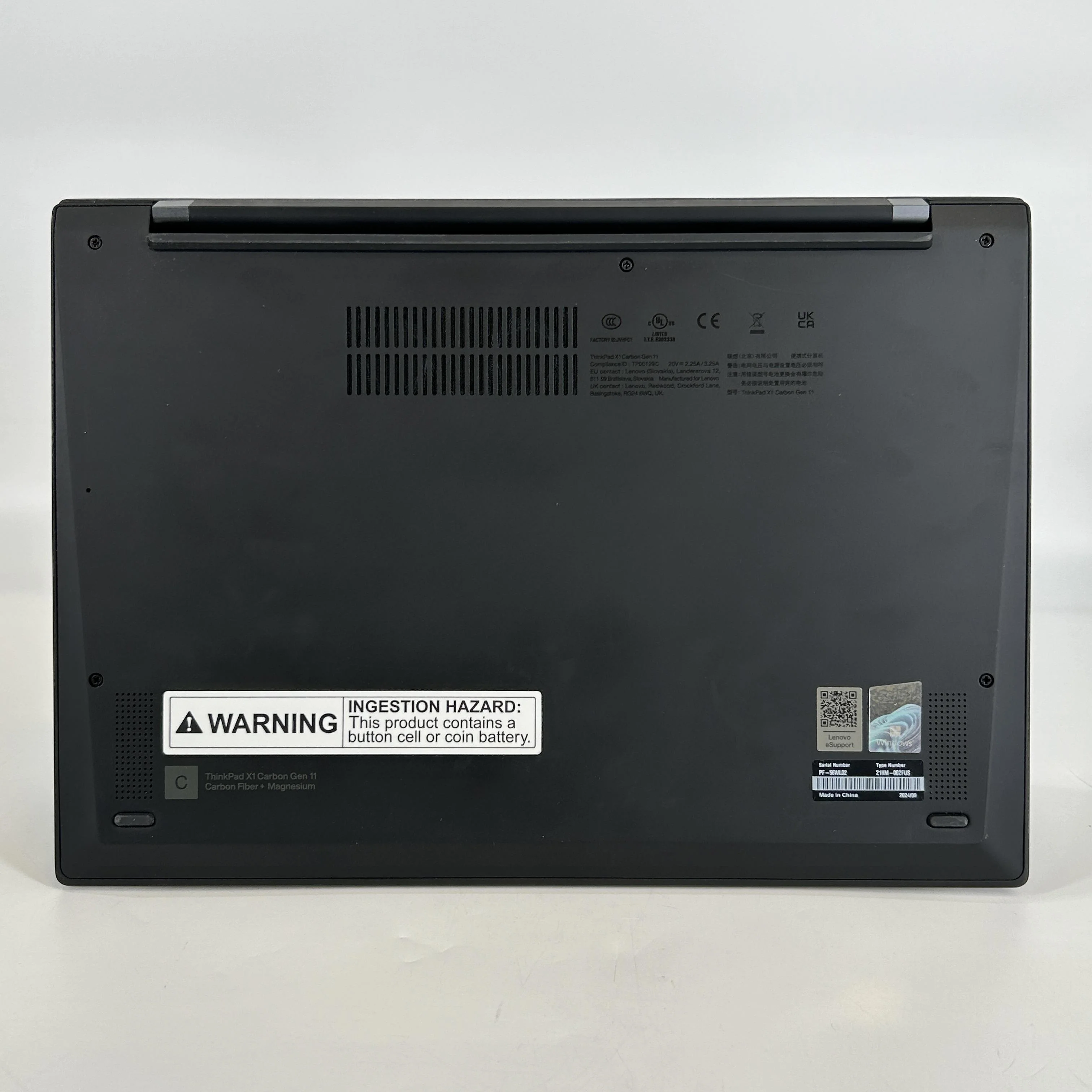 Lenovo ThinkPad X1 Carbon Gen 11 14 Black 1.8 GHz Intel Core i7 13th Gen. 32GB RAM 512GB Solid State Drive - Image 5