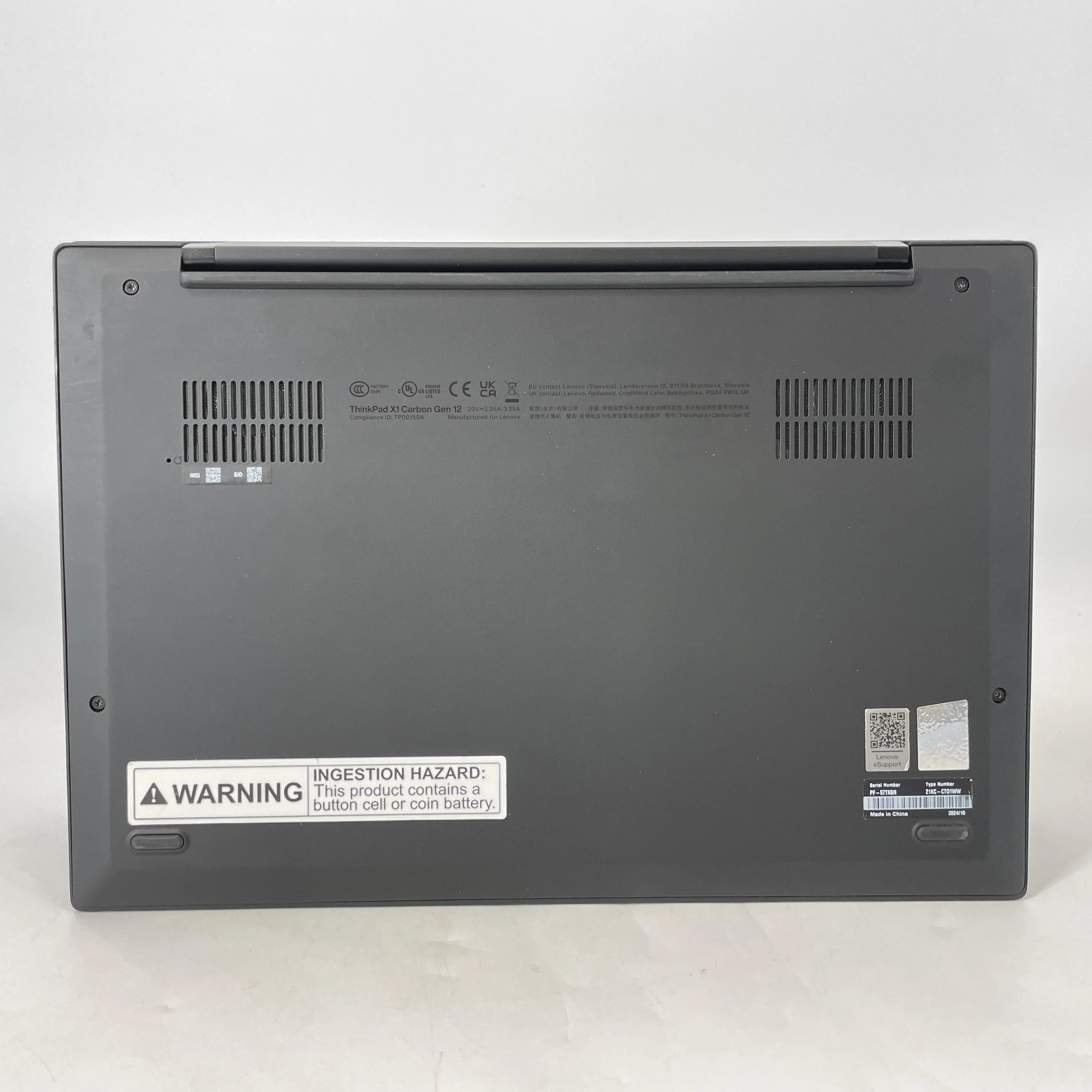 Lenovo ThinkPad X1 Carbon Gen 12 14 Black 1.4 GHz Intel Core Ultra 7 16GB RAM 512GB Solid State Drive - Image 6