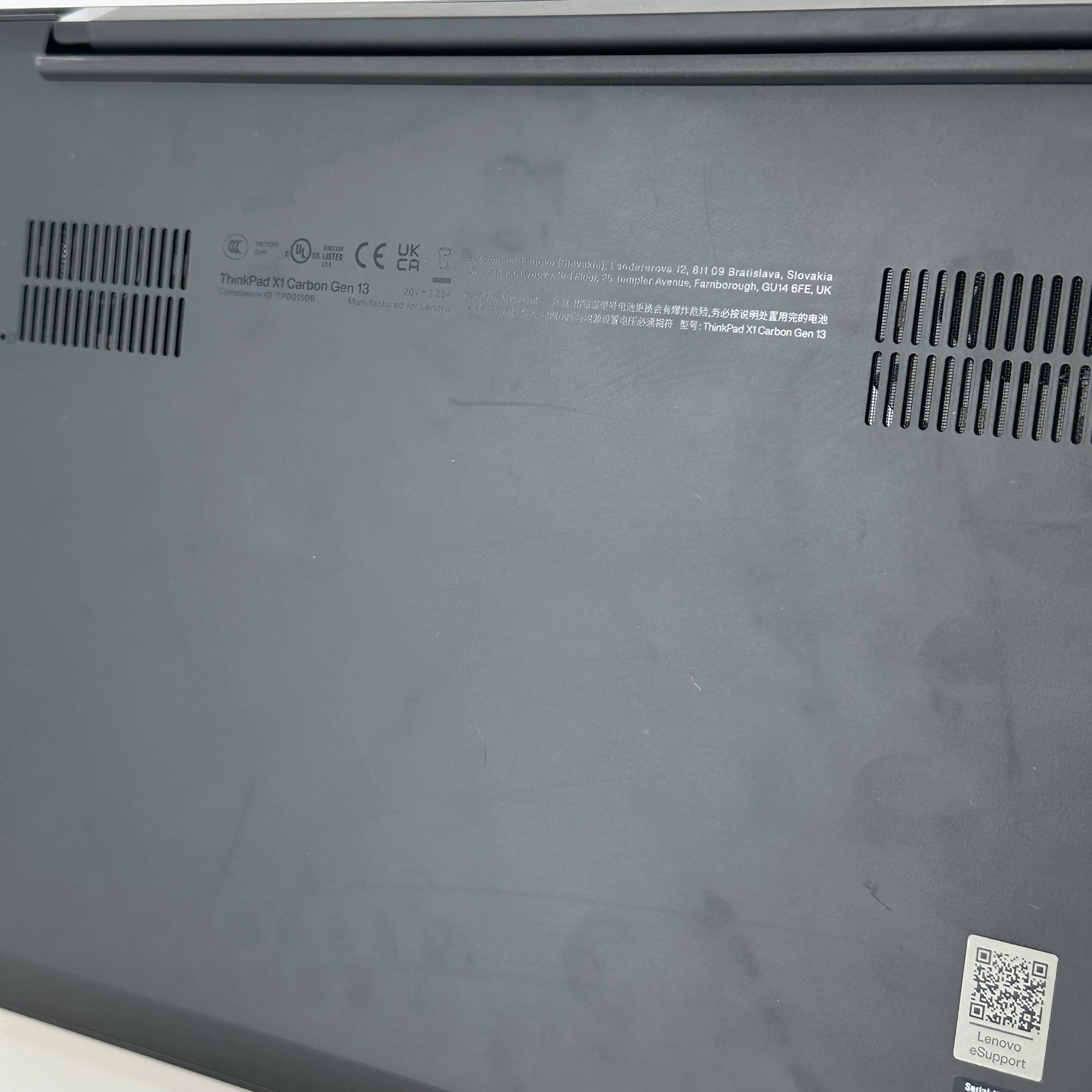 Lenovo ThinkPad X1 Carbon Gen 13 14 Black 1.5 GHz Intel Core Ultra 5 Series 2 16GB RAM 512GB Solid State Drive - Image 8