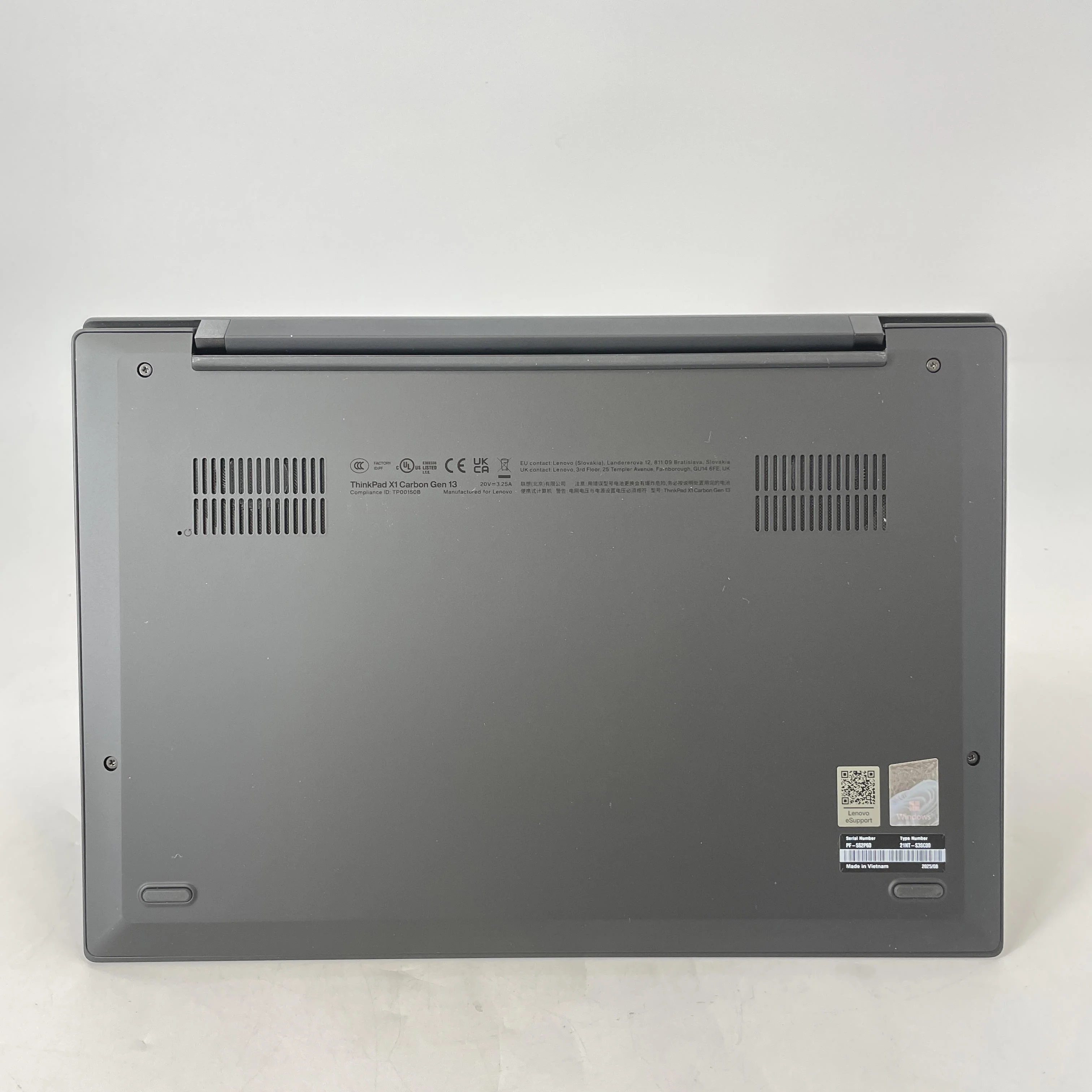 Lenovo ThinkPad X1 Carbon Gen 13 14 Black 2.2 GHz Intel Core Ultra 7 Series 2 32GB RAM 2TB Solid State Drive - Image 7