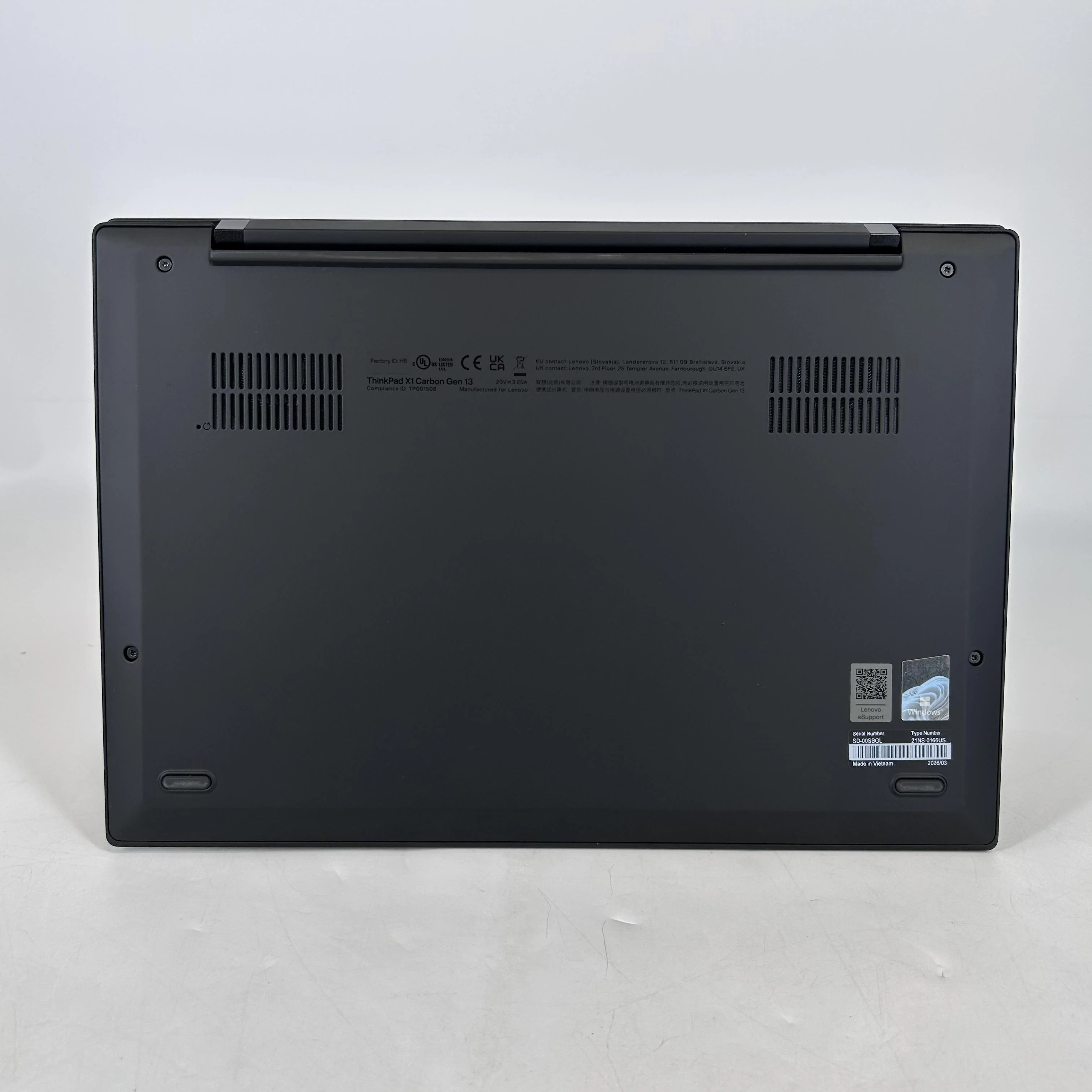 Lenovo ThinkPad X1 Carbon Gen 13 14 Gray 2.2 GHz Intel Core Ultra 7 Series 2 32GB RAM 512GB Solid State Drive - Image 6