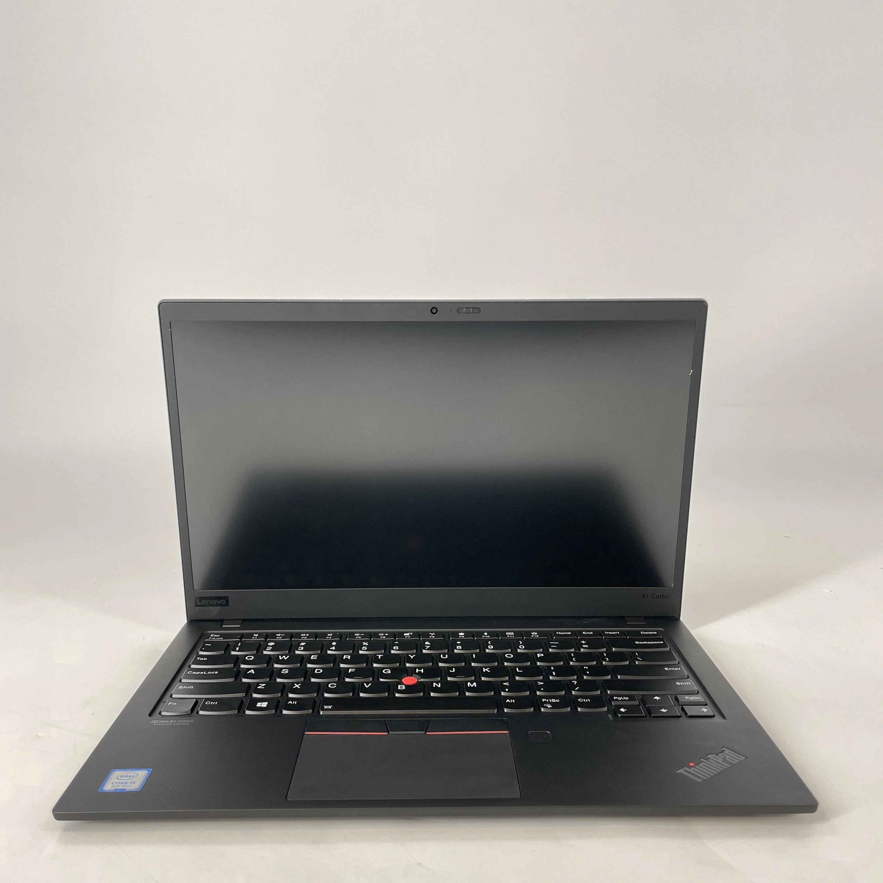 Lenovo ThinkPad X1 Carbon Gen 7 14 Black 1.6 GHz Intel Core i5 8th Gen. 8GB RAM 256GB Solid State Drive